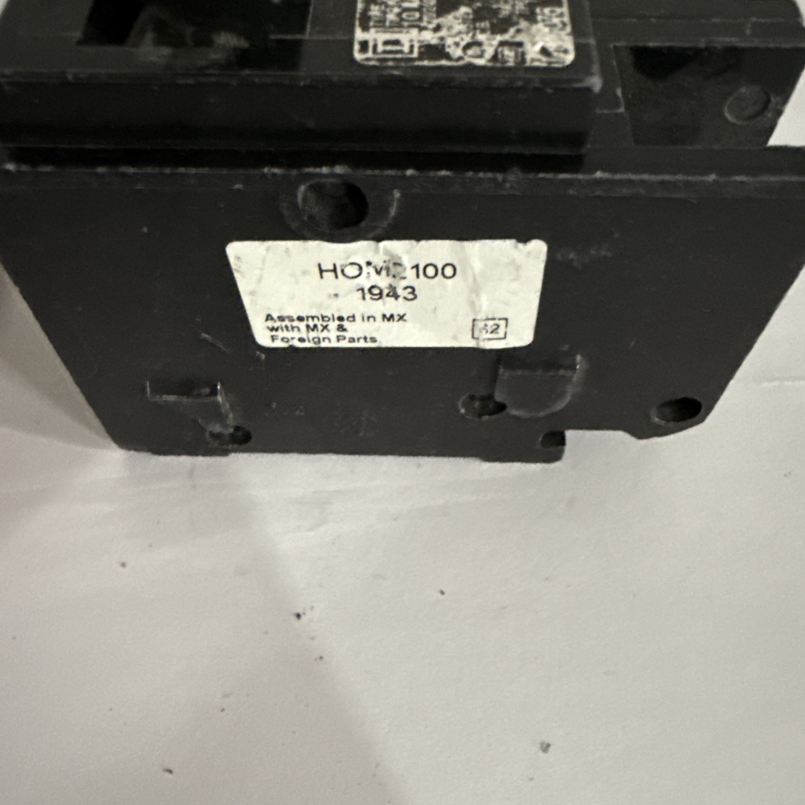 Square D HOM2100 Miniature Circuit Breakers 100 AMP