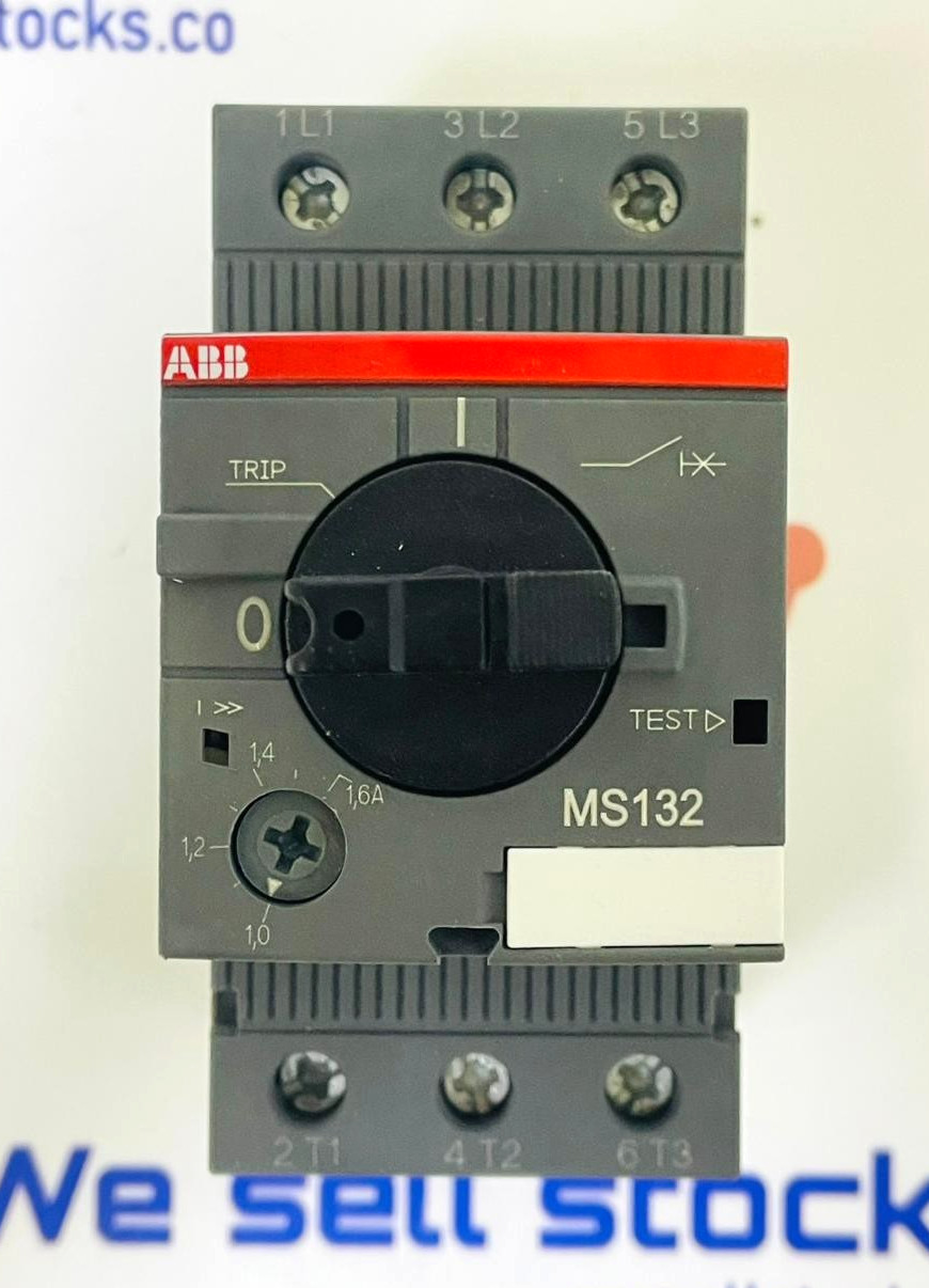 ABB MS132-1.6 Motor Protection Circuit Breaker 1SAM350000R1006 1-1.6A
