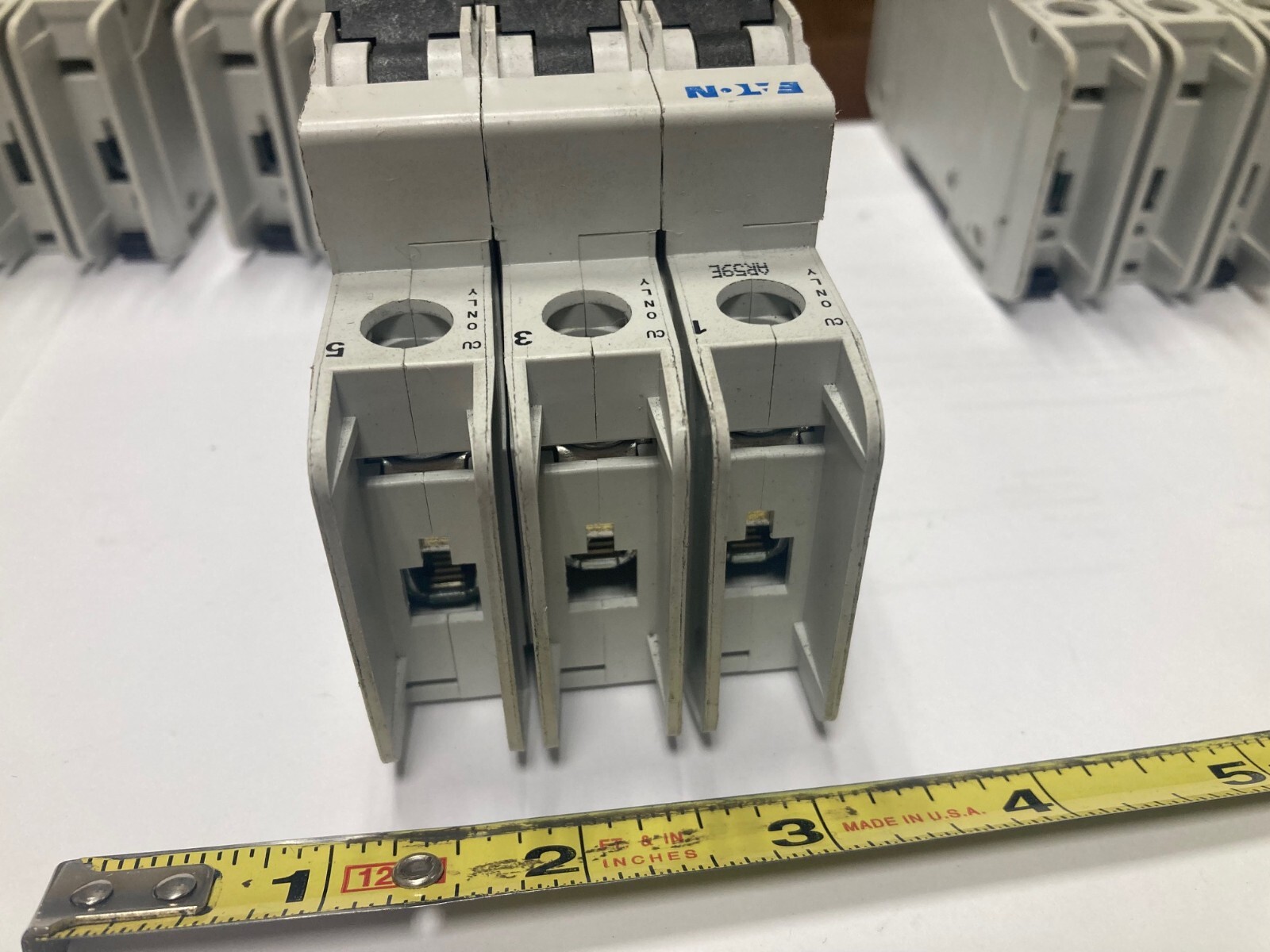 Eaton FAZ-C13/3-NA, DIN Rail Breaker, FAZ, 3P, 13A, 277/480 VAC, -4°F to 140 °F