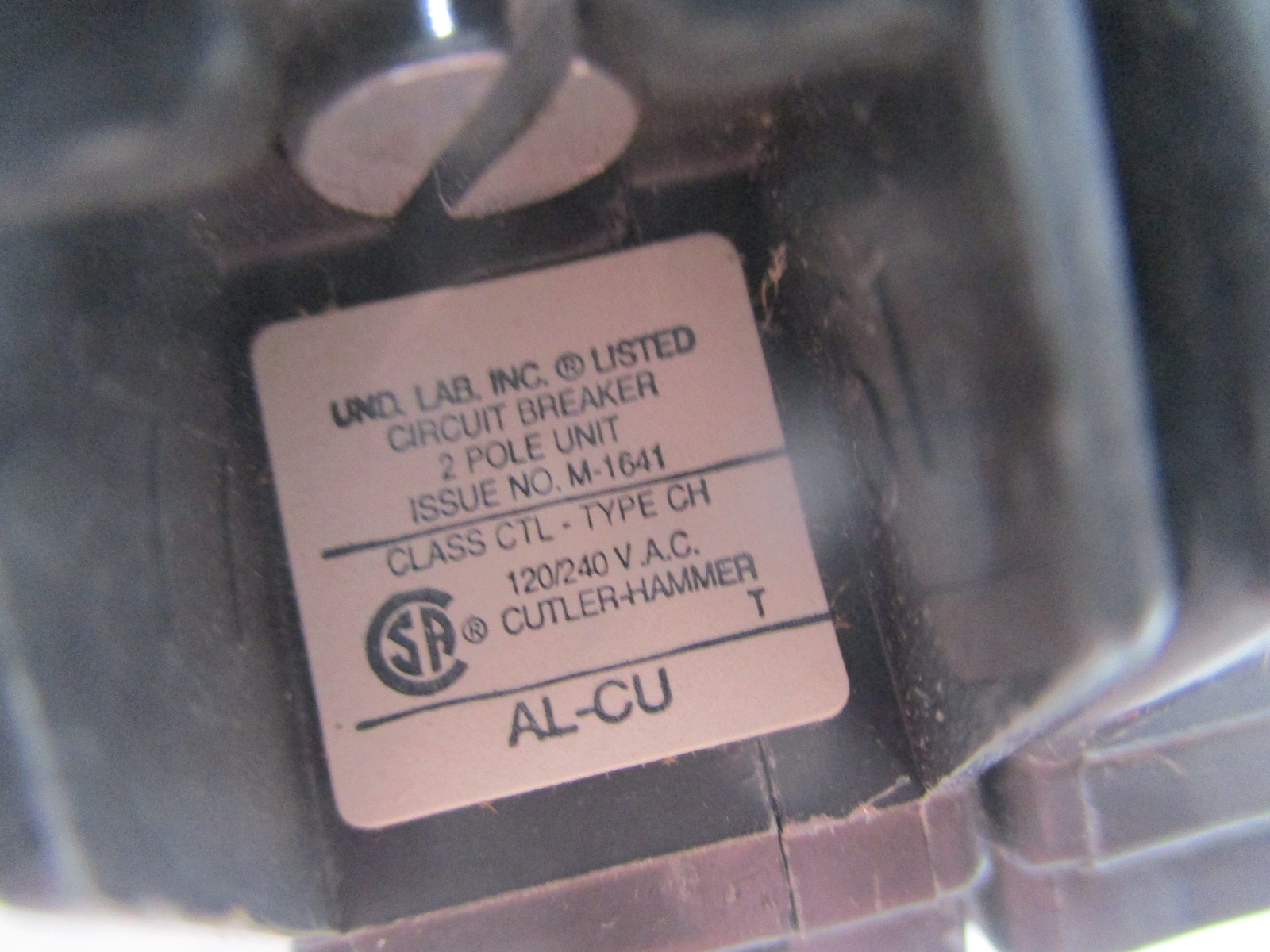 CUTLER HAMMER CH230 BREAKER 2POLE 30AMP NSNP