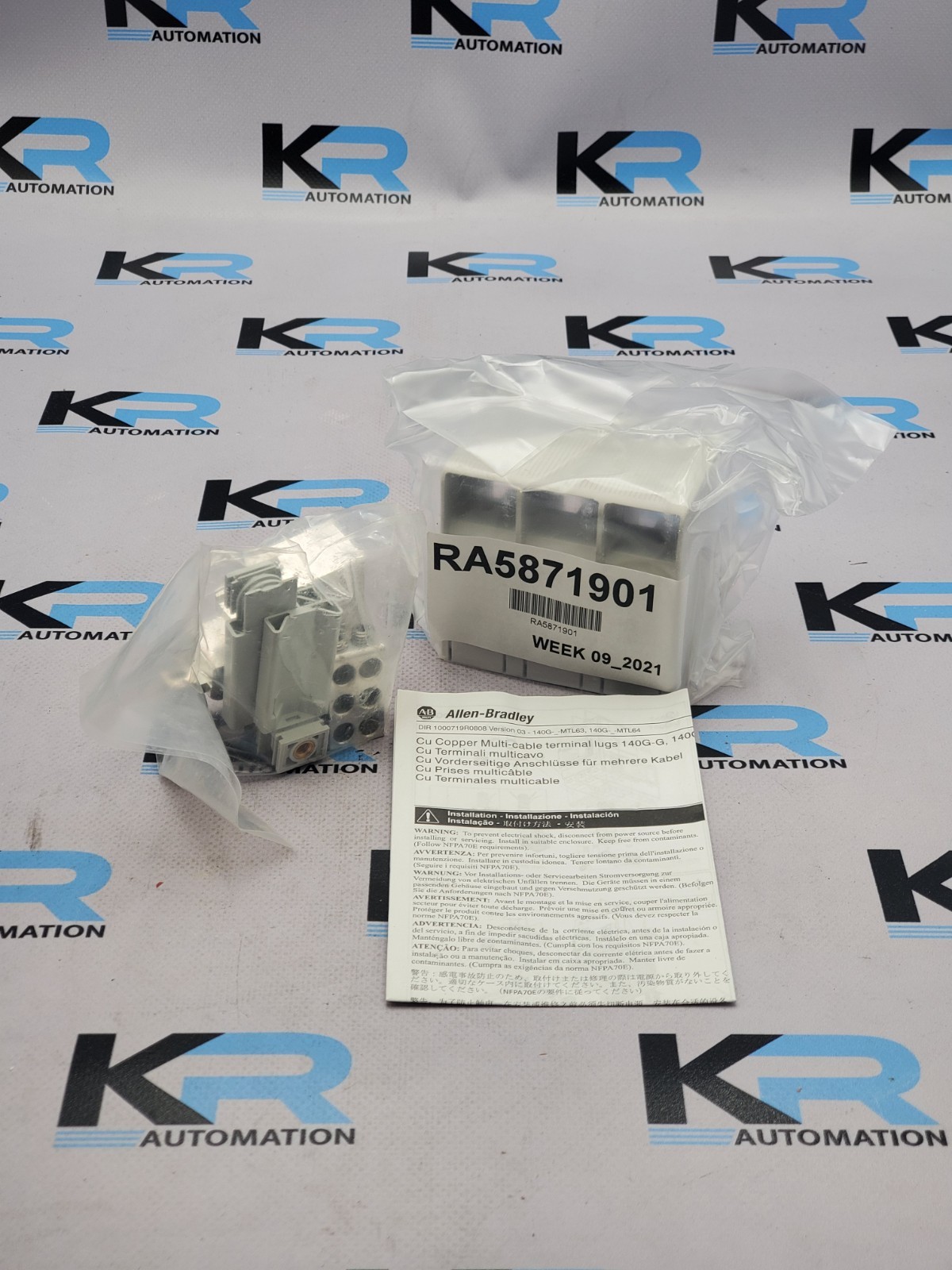 Surplus Pre-Owned Allen Bradley 140G-H-MTL63 /A Circuit Breaker