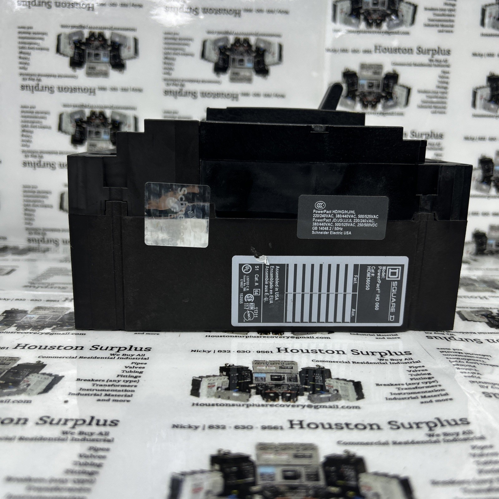 Square D HDM36050 Molded Case Breakers (MCCBs)