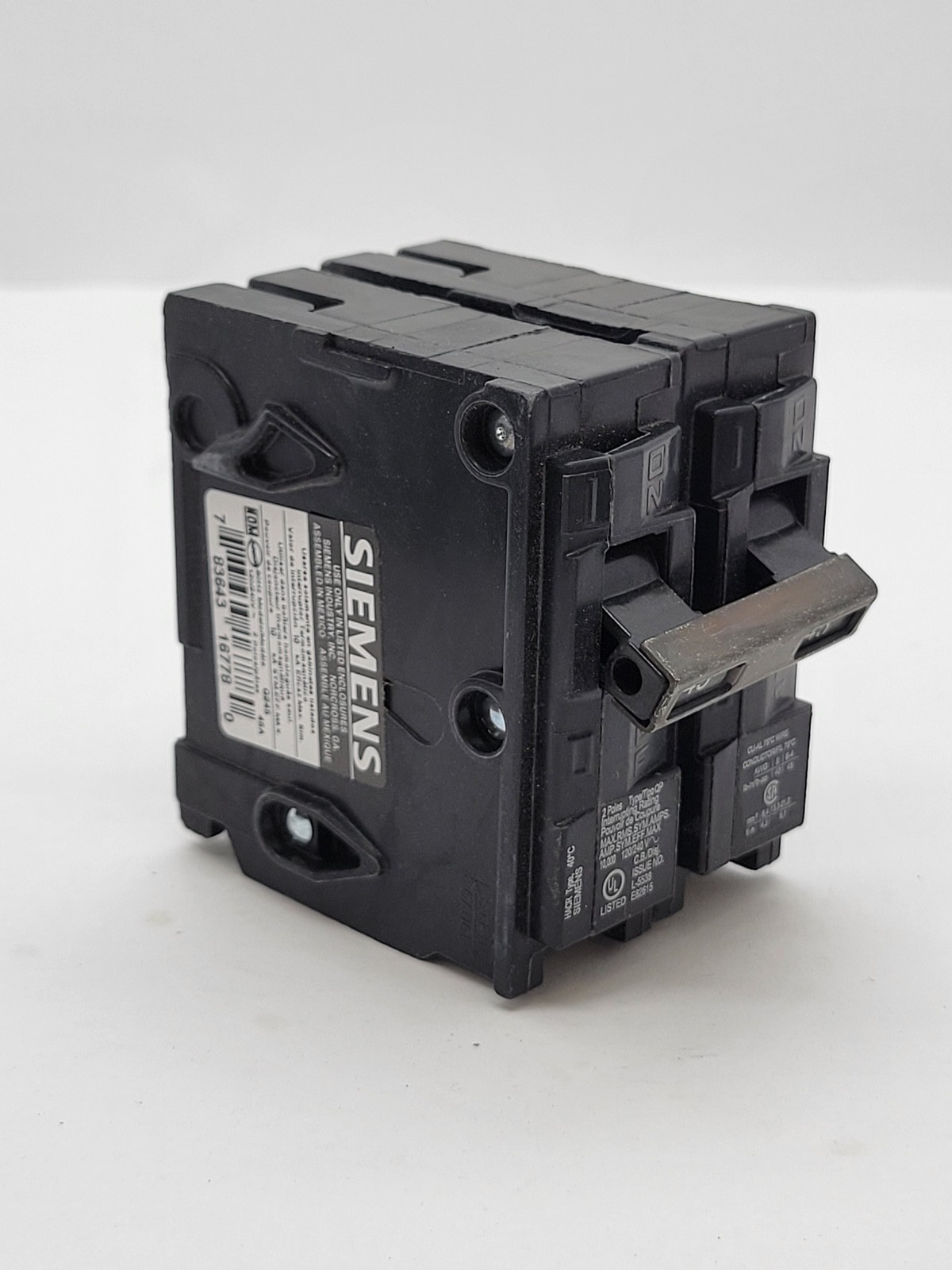 6PC Siemens Q245 Plug-In Circuit Breaker 45A 2P 1PH 120/240V 10KA QP