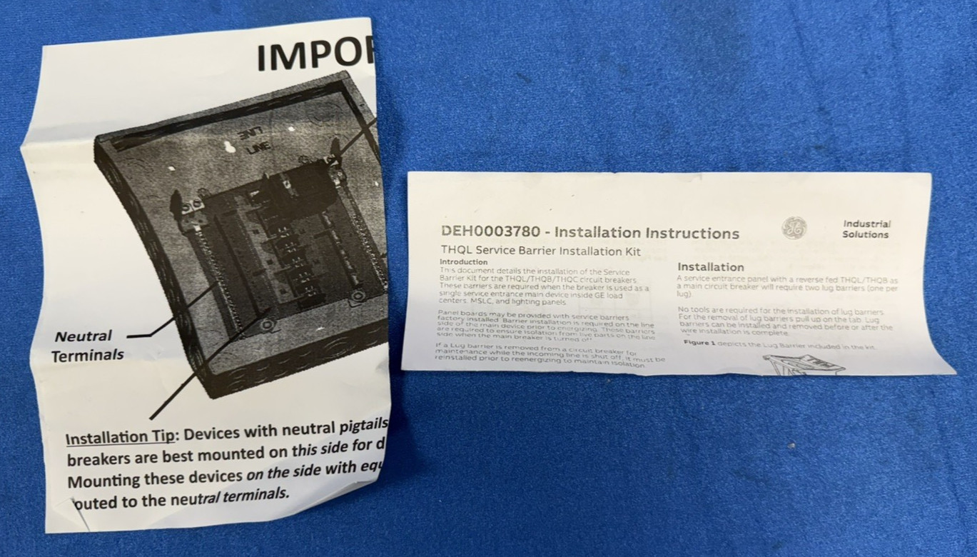 GE TM1210CCUBK1 100A 12-Space 22-Circuit Load Center Kit NEW – OPEN BOX