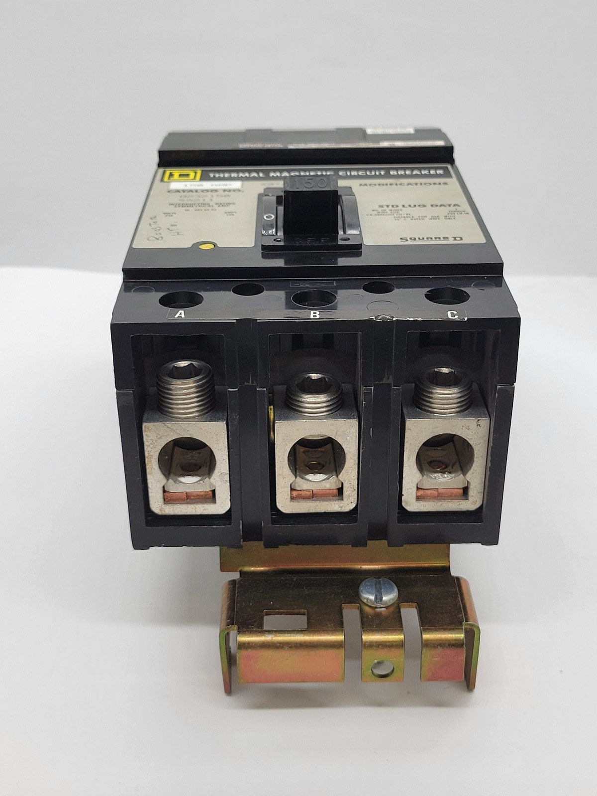 Square D Q232150 I-Line Circuit Breaker 150A 3P 240V 10KA Q2 Gray Face