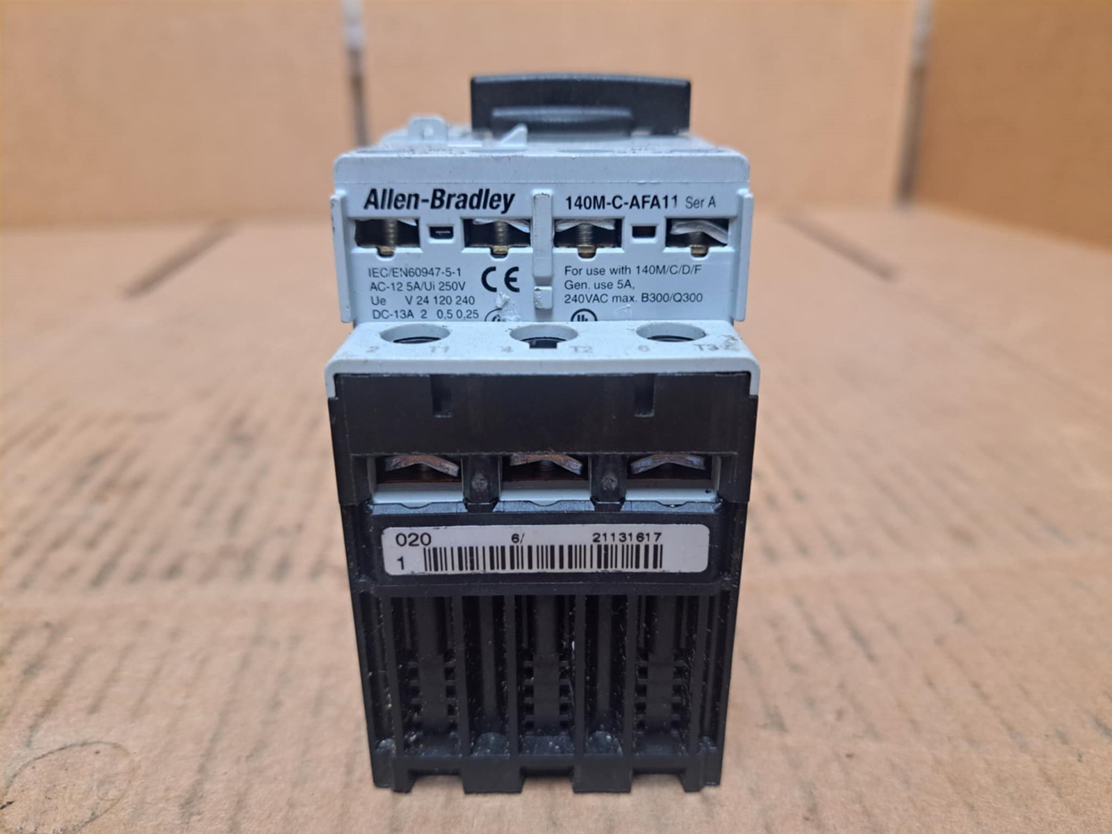 Allen Bradley Circuit Breaker Cat. No. 140M-D8E-C10