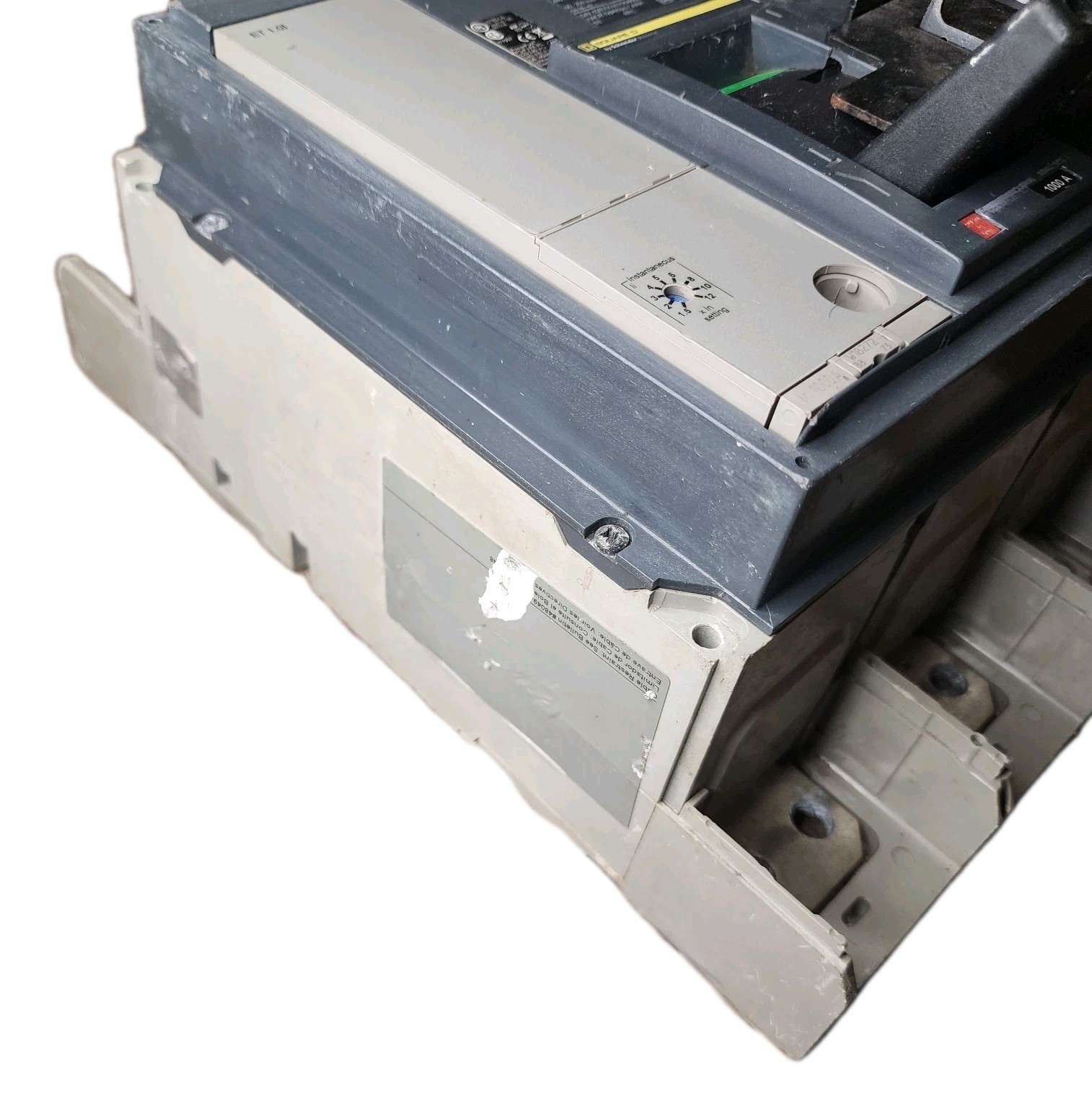 SQUARE D POWERPACT PG 1000 CIRCUIT BREAKER PGF36100YP 3 POLE 600V 1000A AMP