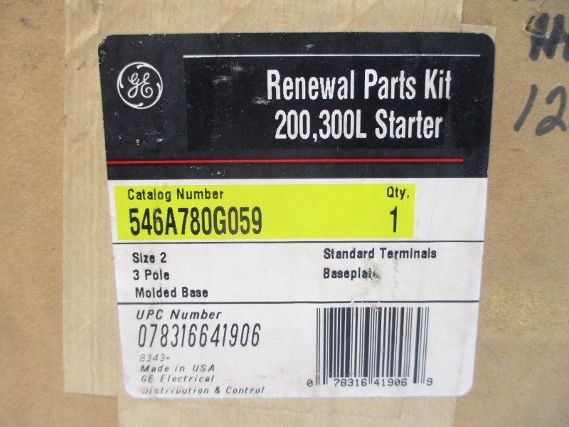 GENERAL ELECTRIC 546A780G059 NSMP
