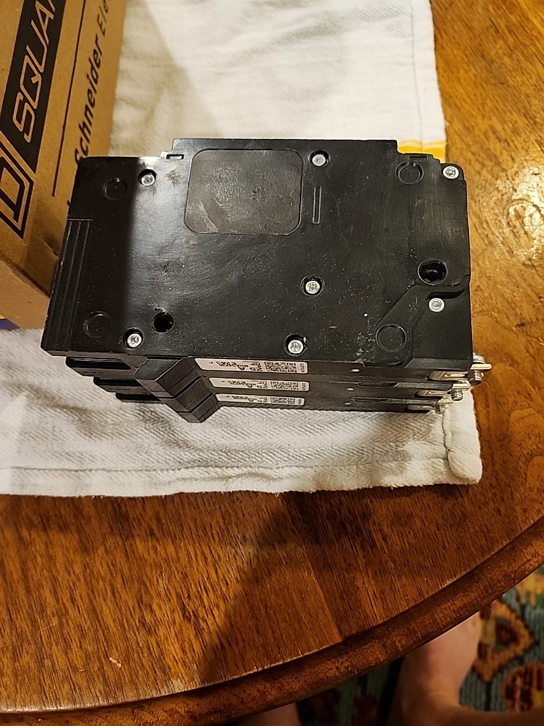 Square D – EDB34025 – Mini Circuit Breaker, E-Frame, 25A, 3 Pole