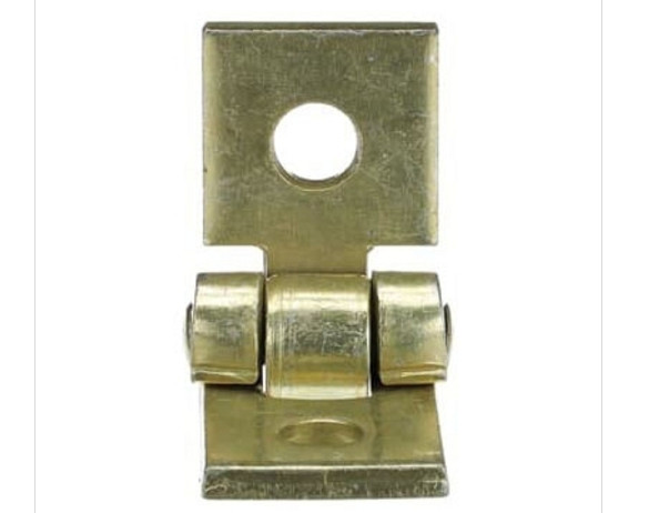 Q202 Fitting Hinge, Arm Length 2-1/8 Inches, Hole Diameter 9/16 Inch, Steel, New