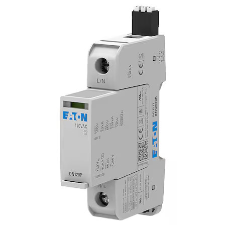 Eaton Agdn12010r Surge Protection Device, 1 Phase, 120V, 1 Poles, 2 Wire