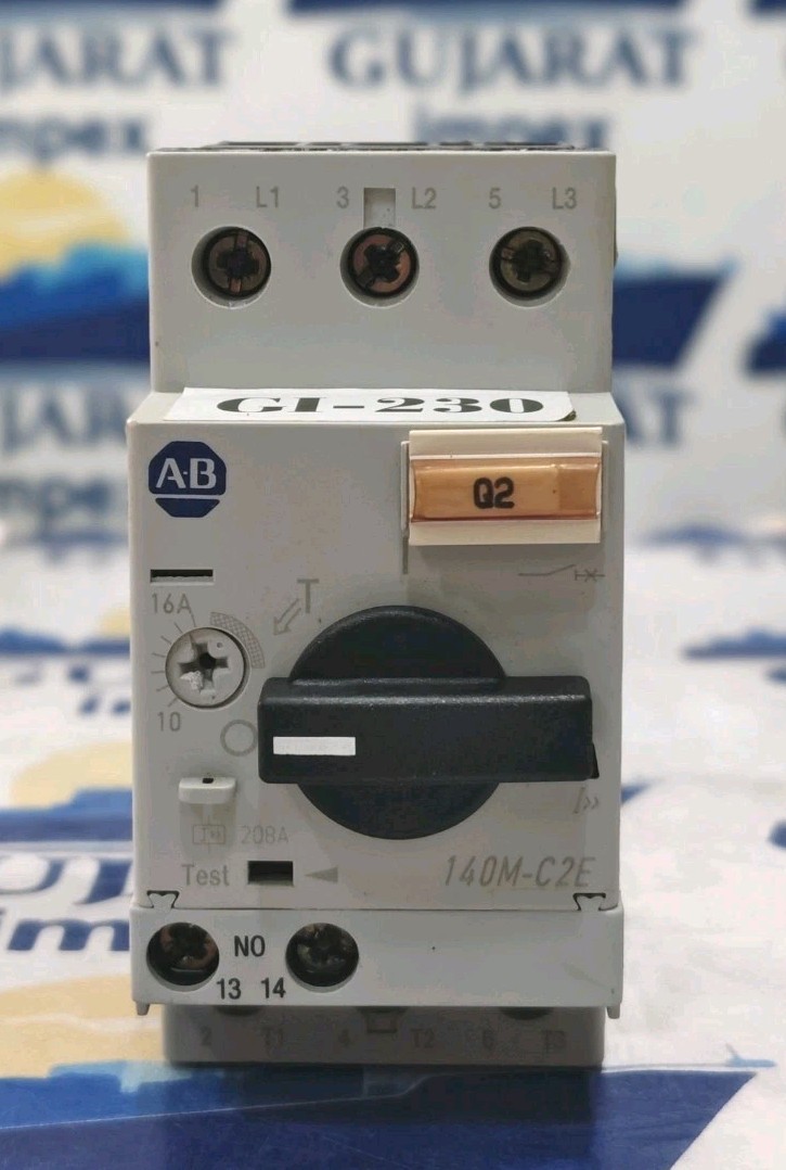 Allen Bradley 140M-C2E-C16 Motor Protection Circuit Breaker 10-16A 3-P0LE TESTED