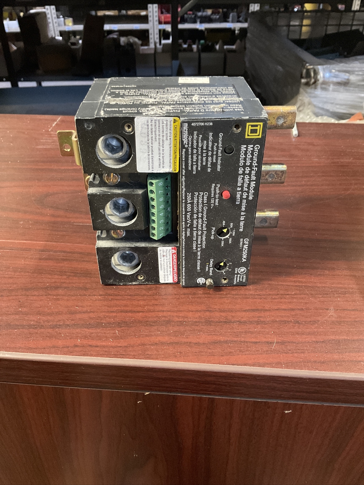 Square D GFM250 Ground Fault Module 3p 250a 600v GFM250KA NEW OPEN BOX