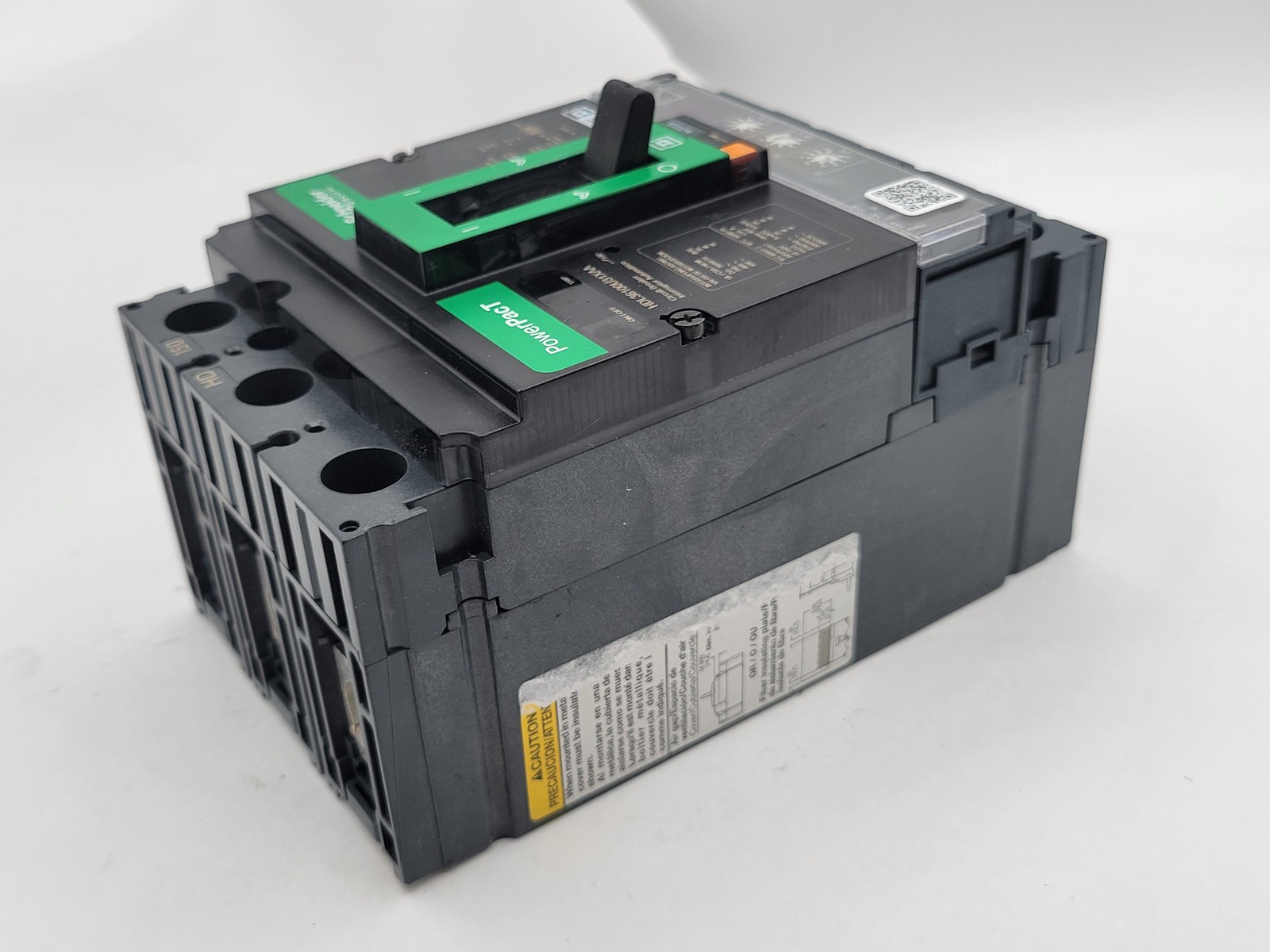 Square D HDL36100U31XAA PowerPact Circuit Breaker 100 Amp 3 Pole 240/480/600V