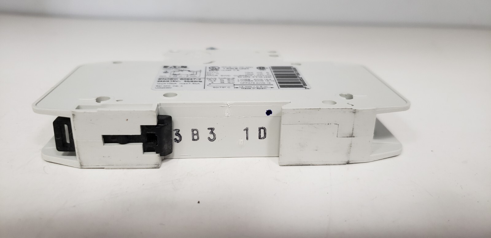 EATON WMZT1D01 (FAZ-D1-1-NA-SP) CIRCUIT BREAKER, 1P, 1A, 277V, 10kA, TYPE D, NIB