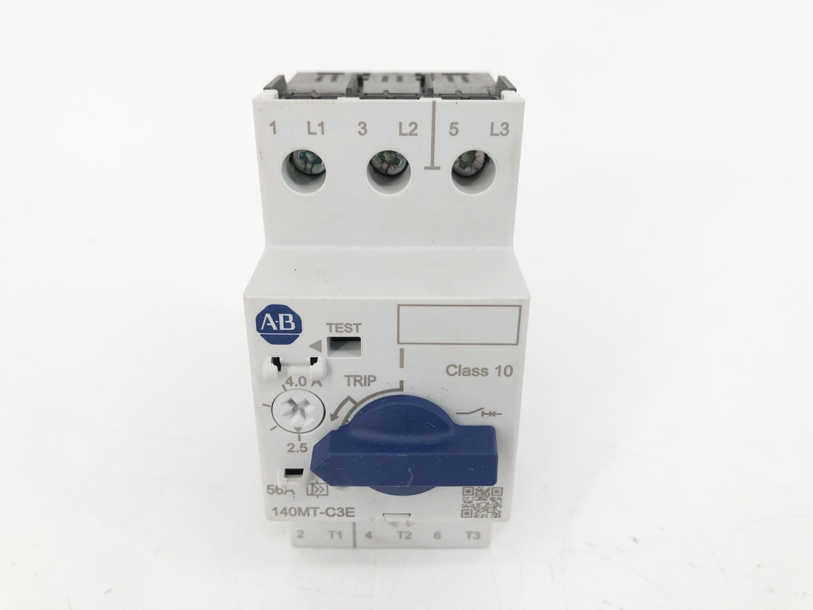 New Allen Bradley 140MT-C3E-B40 Ser. A Motor Protector Breaker 2.5-4A – No Box