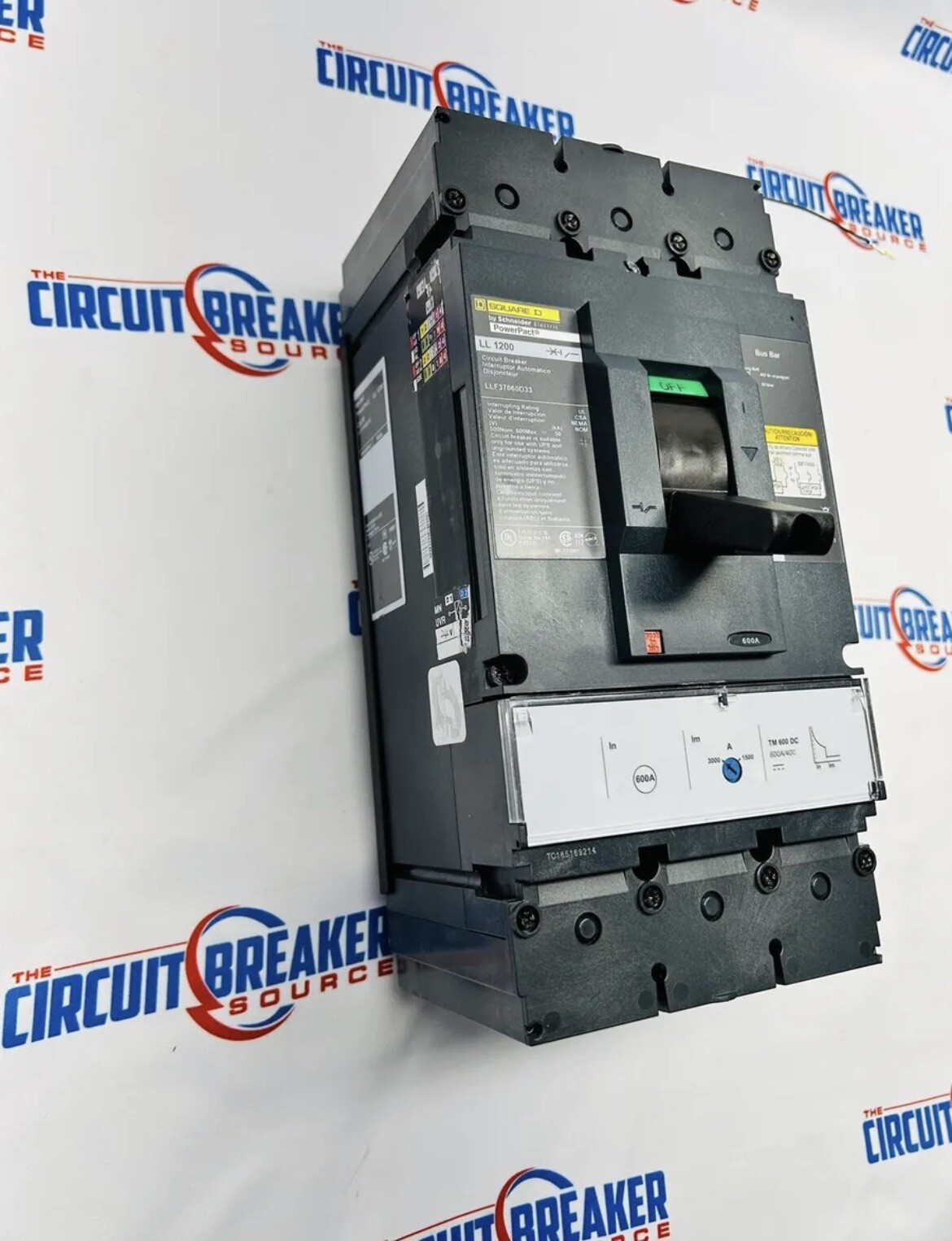 SQUARE D Power Pact LLF37060D33 600V 600A 3pole