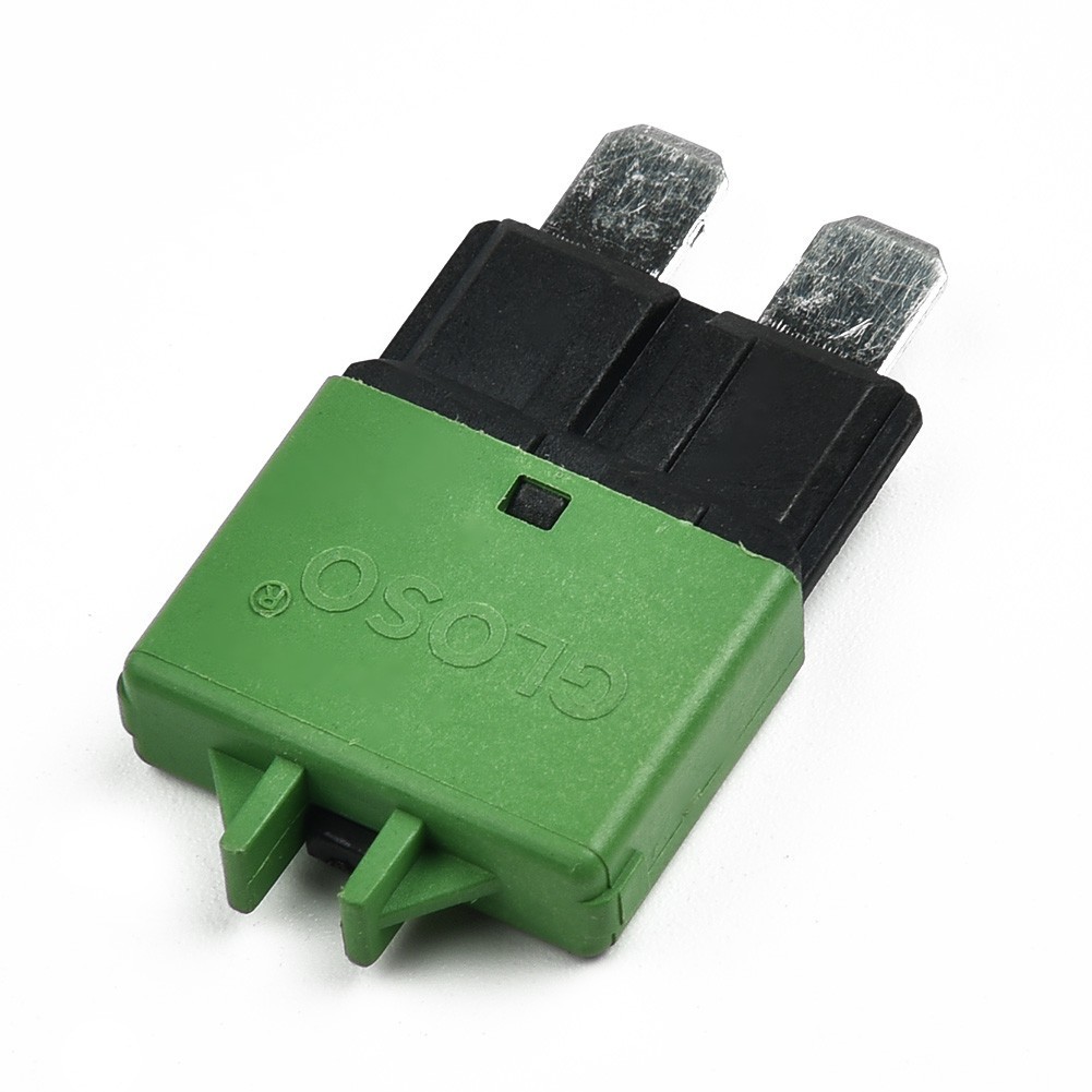 DC28V Car Manual Circuit Breaker Blade Fuse Resettable Boat Marine Auto Tool Kit