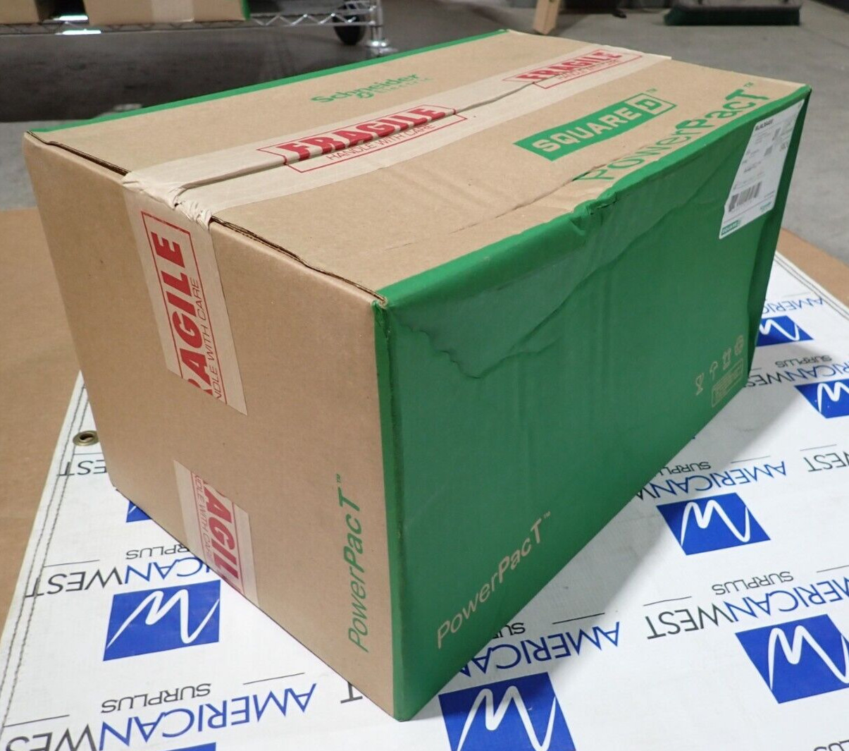 New Square D PowerPact MJA36400 3 Pole 400 Amp 600 Volt I-Line Circuit Breaker