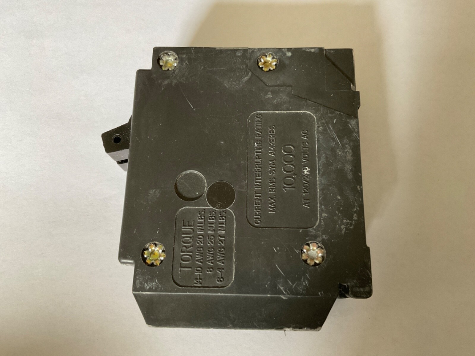Circuit Breaker Eaton Cutler Hammer BR1520 Two 1 Pole Tandem Twin