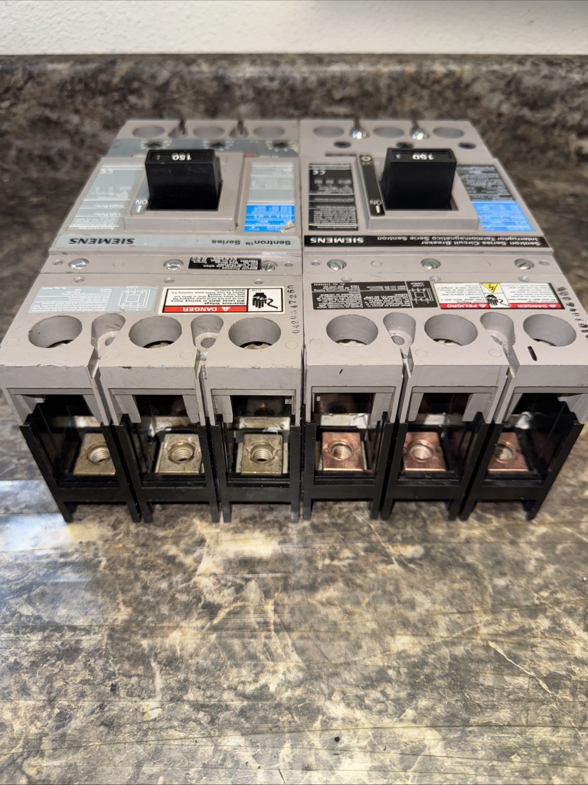 Sentron Series Siemens FXD63B150 150 Amp 600Vac 3 Pole Circuit Breaker