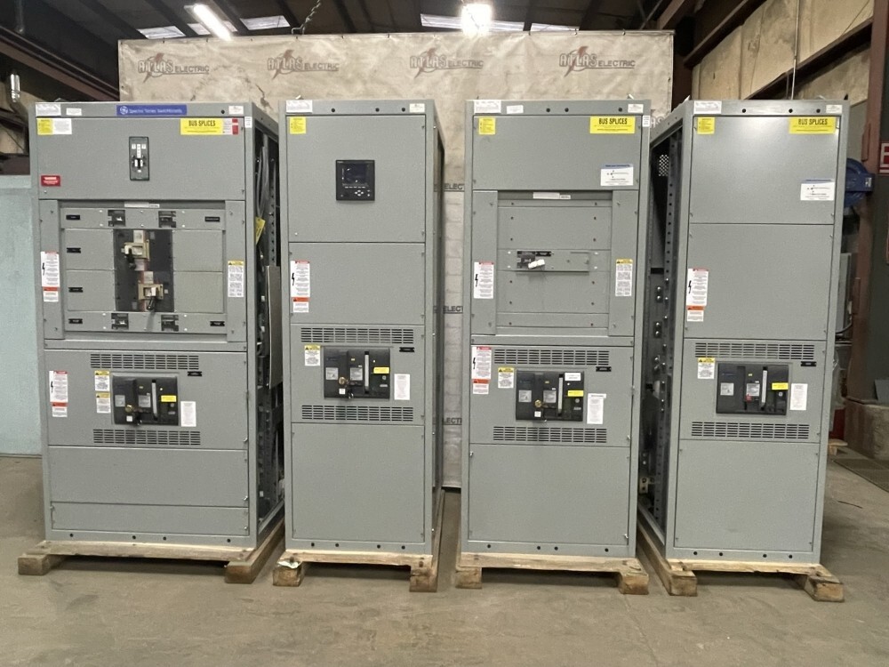 General Electric Spectra 1600 Amp 480 Volt Switchboard Electrically Operated