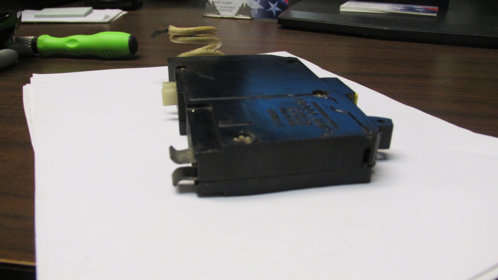 Square D 20AMP (QO120GFCI) Single-Pole Circuit Breaker GFCI,…G-52B