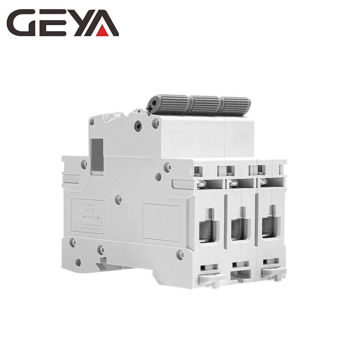 GEYA 10KA MCB 3Pole 6/10/16/20/25/32/40/50/63A 220V/400V Circuit Breaker C Curve