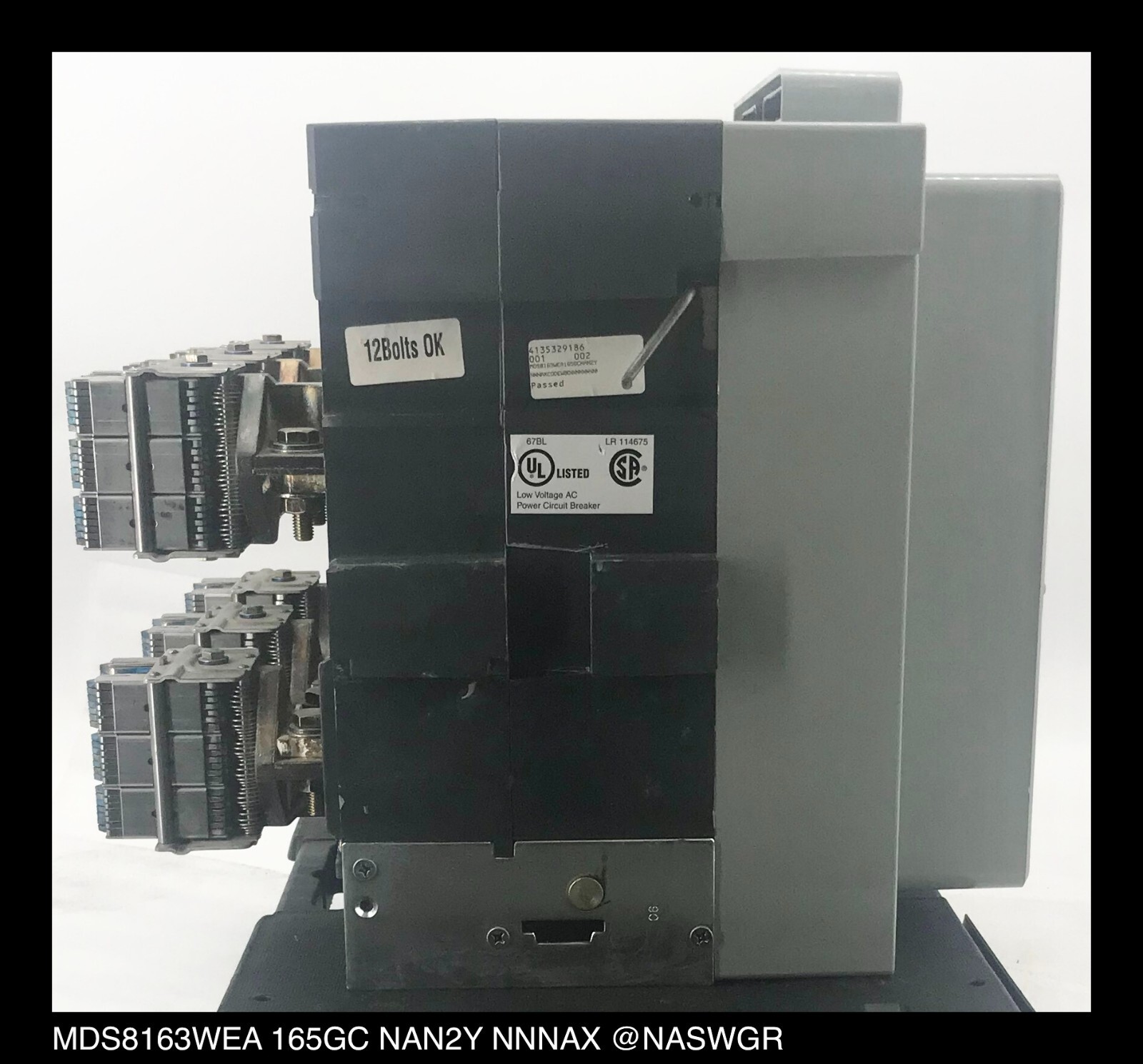 Eaton Magnum DS MDS816 Breaker (E/O,D/O) ~ 1600 Amp – Tested/1Yr Warranty