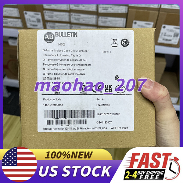 140GG2C3C50 AB 3-Pole 480V Molded Case Circuit Breaker 140G-G2C3-C50
