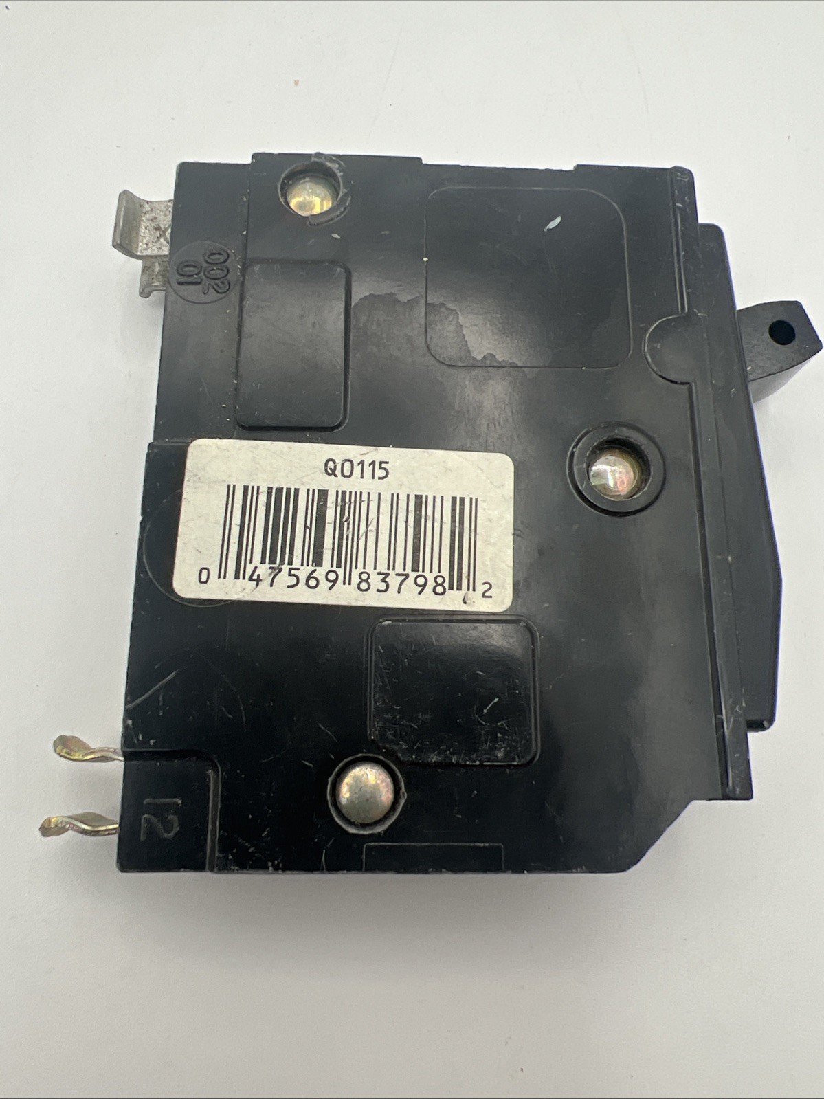 LOT OF 2 Square D QO Circuit Breakers 1-QO115 15A and 1-QO120 20A