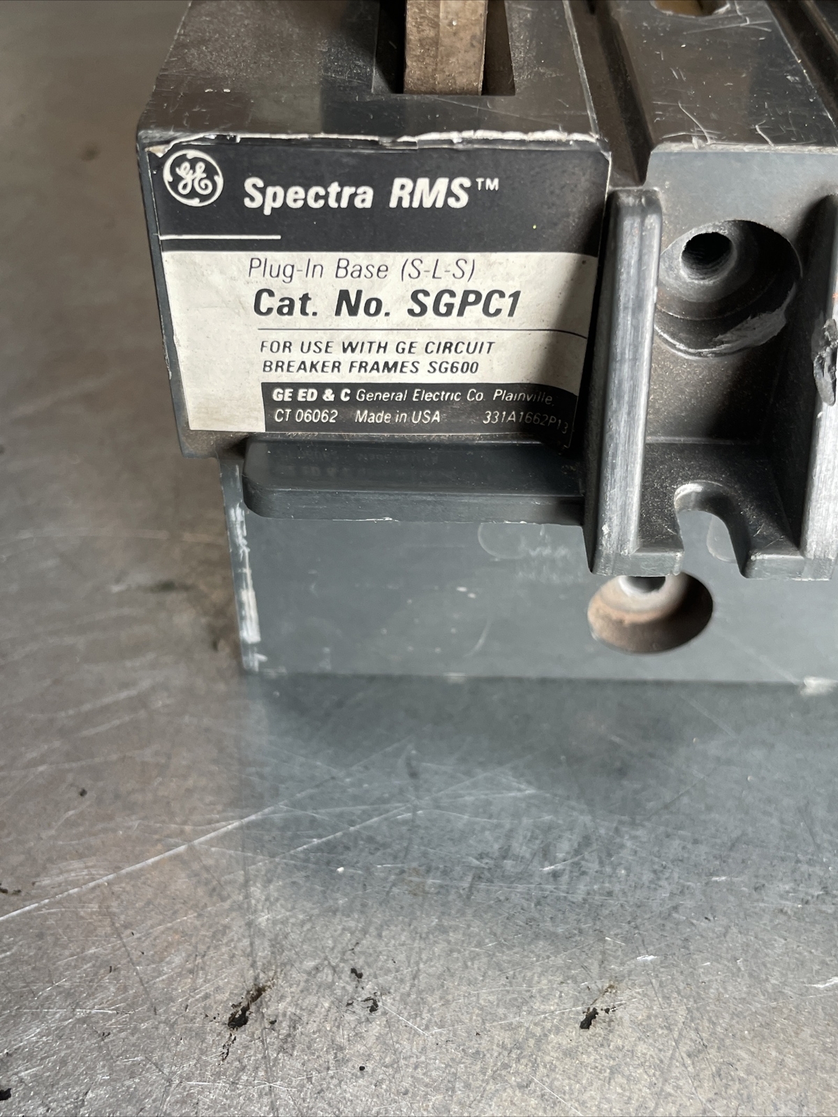 GE SGPC1 Vertical Plug-in Mounting Base