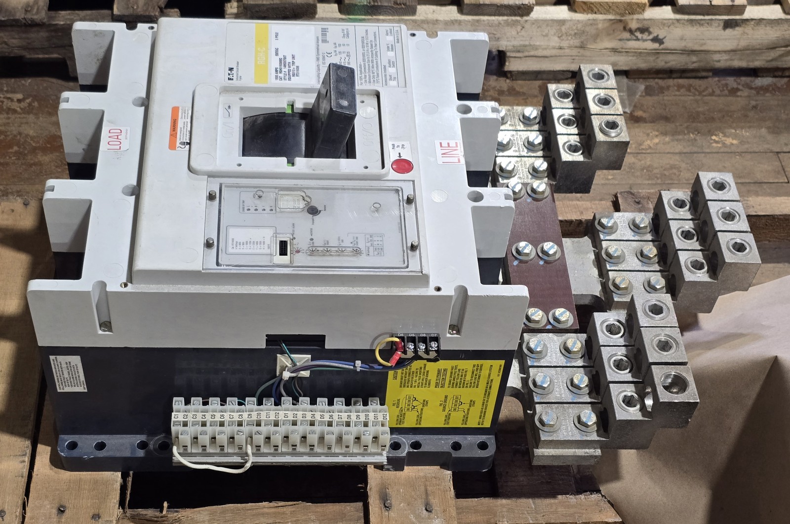 Eaton RGH316036EC Series G R-Frame Circuit Breaker 1600A 690VAC 3P Digitrip 310+