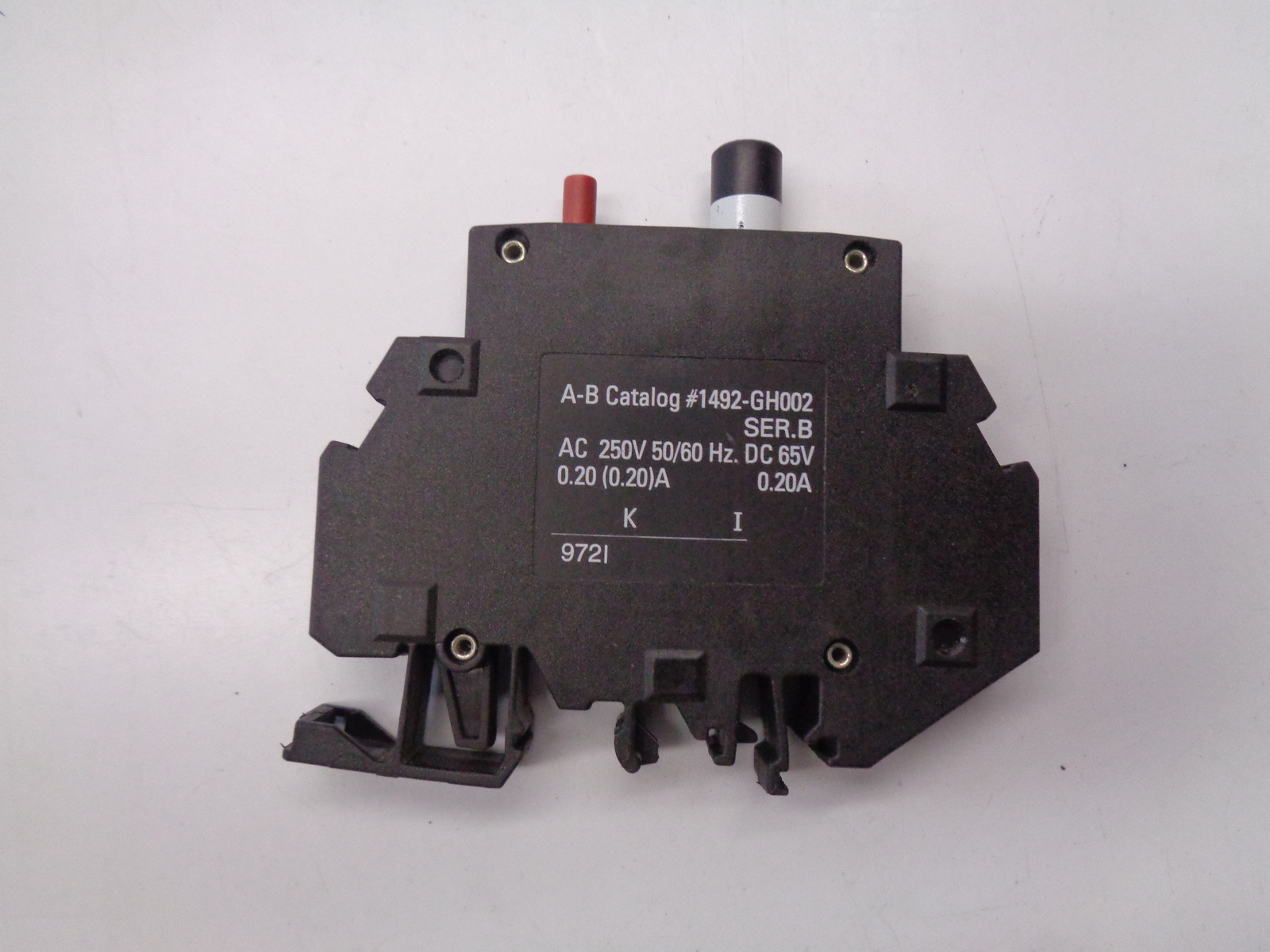 ALLEN BRADLEY 1492-GH002 SER.B BREAKER 0.20AMP NSNP