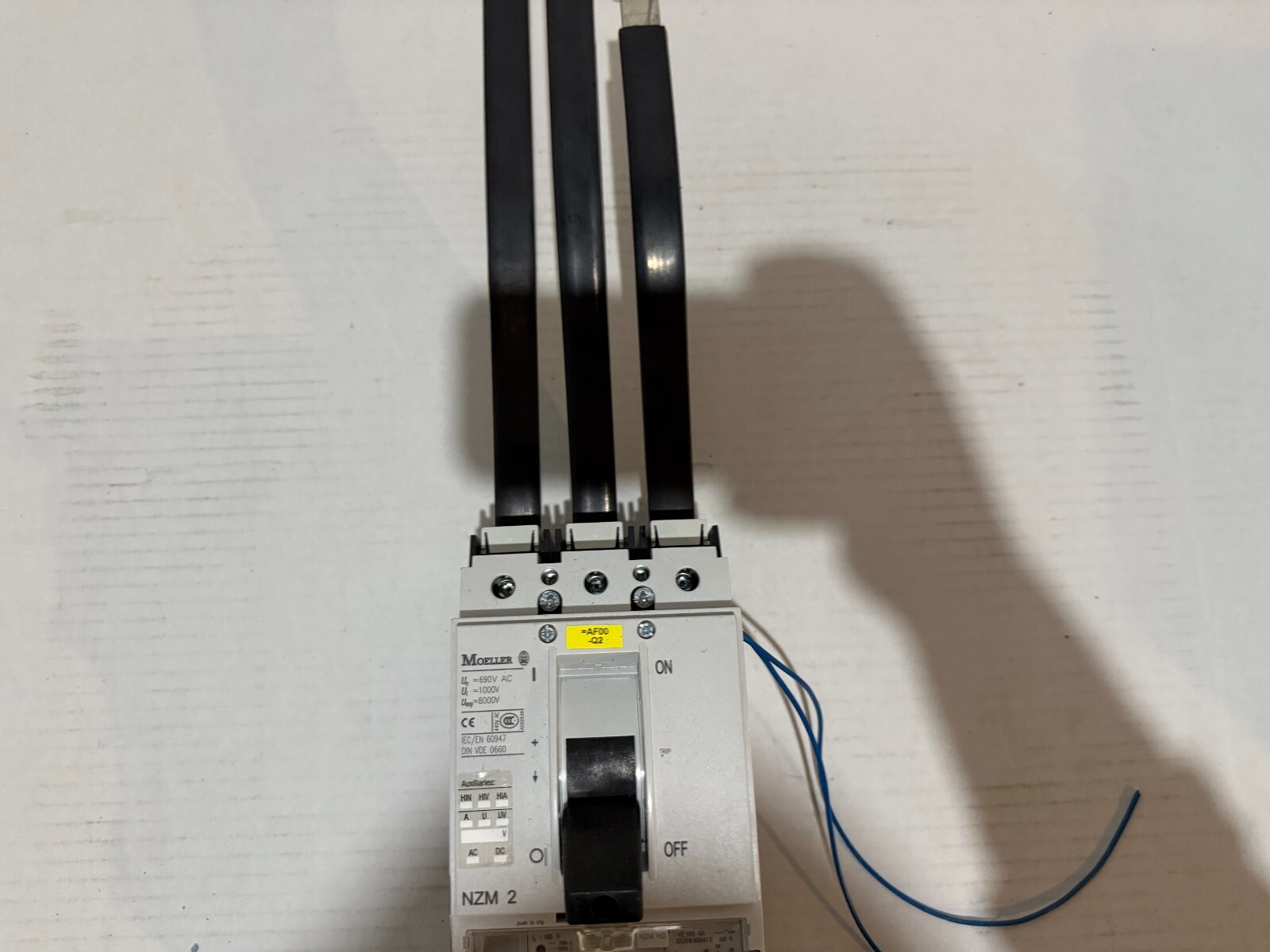 Moeller NZM 2 Circuit Breaker 600v 3 Pole AB-4524