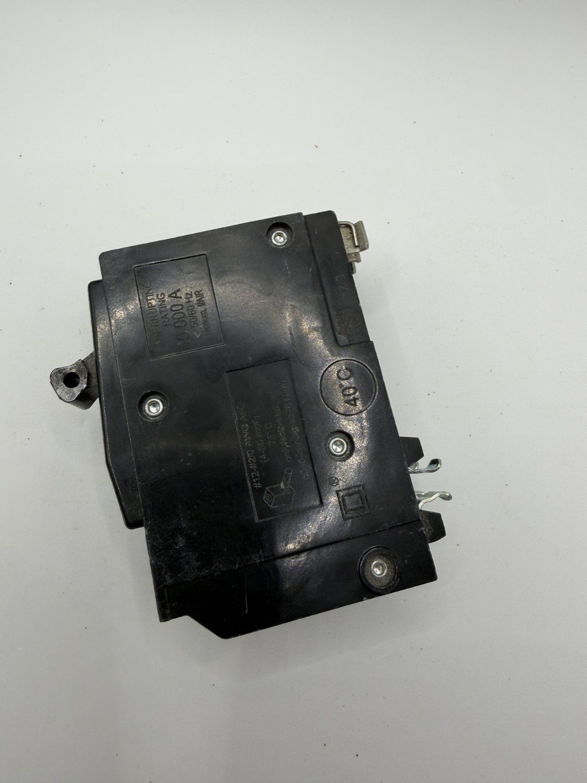 Square D QO280 80A 120V 10kA 2P Plug-in Circuit Breaker – tested & wrnty