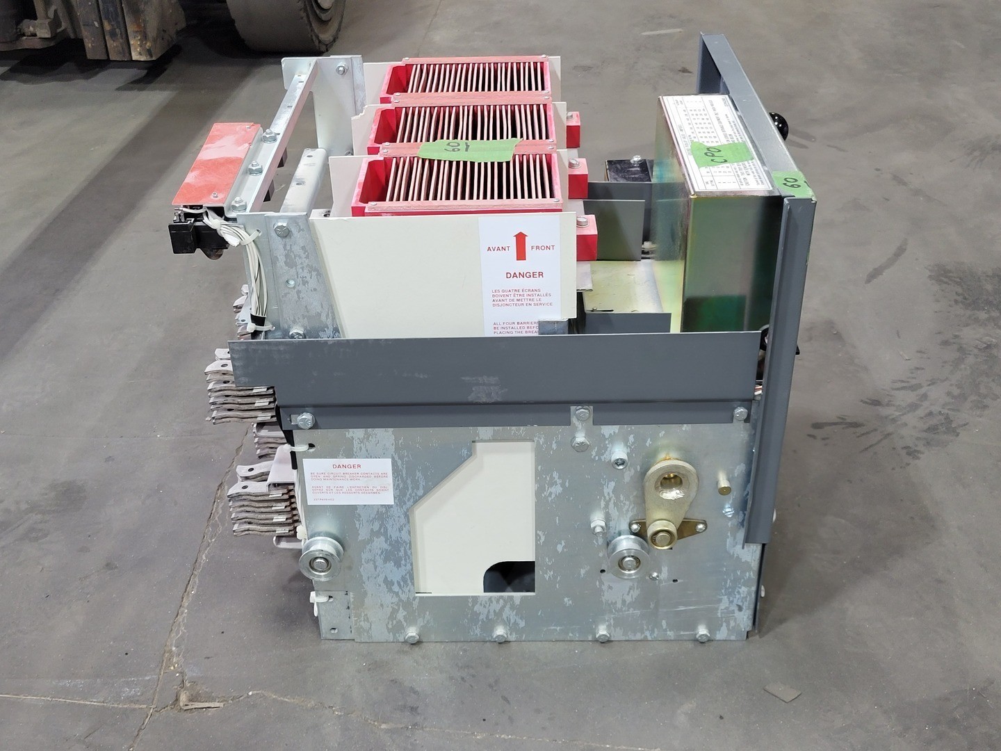 Westinghouse DS416C 1600 Amp 3 Pole Low-Voltage Power Circuit Breaker