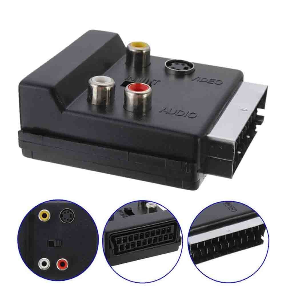 21-pin SCART Connector Nickel-plated Contacts Plastic And Metal Construction