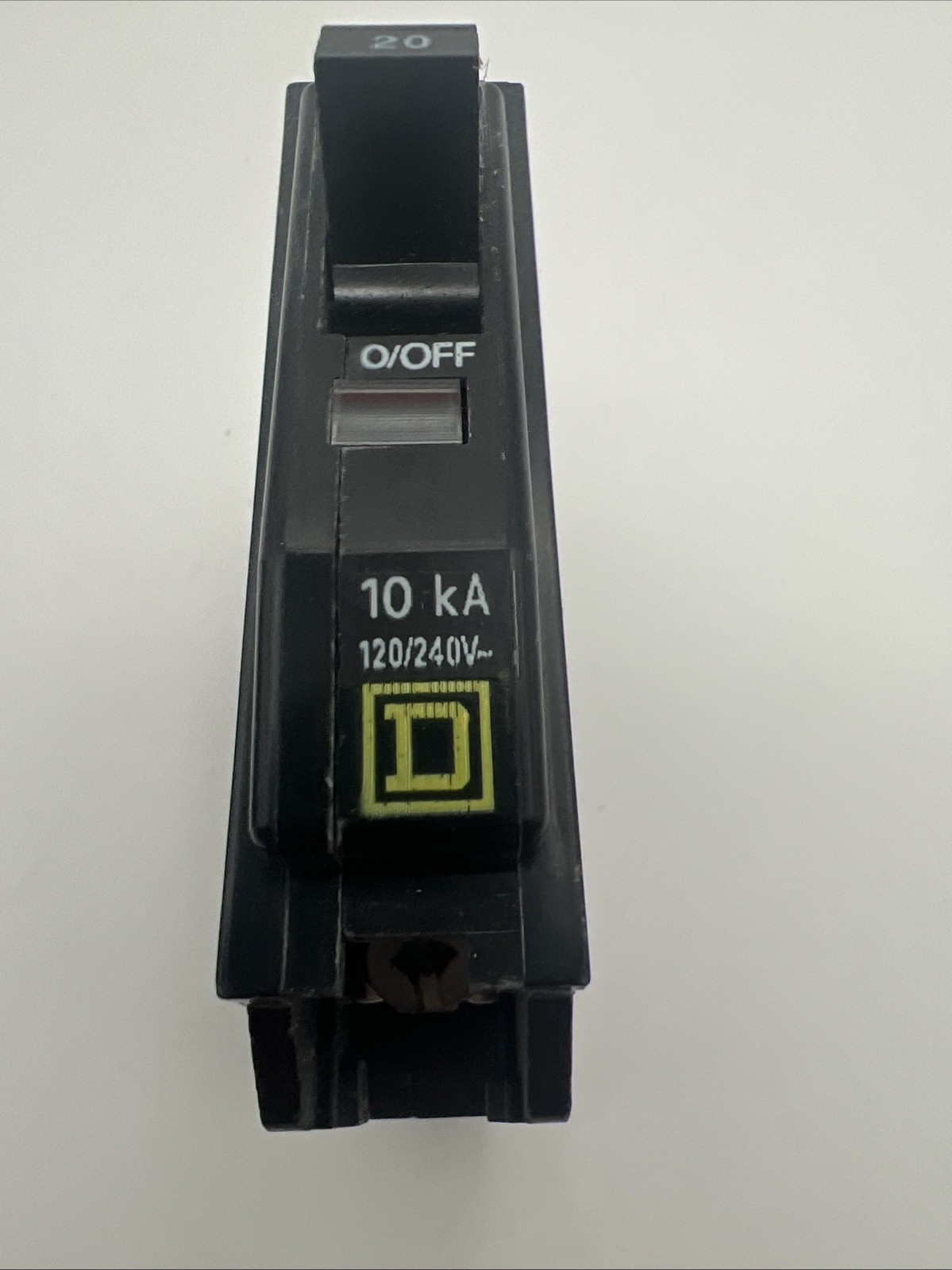 LOT OF 2 Square D QO Circuit Breakers 1-QO115 15A and 1-QO120 20A