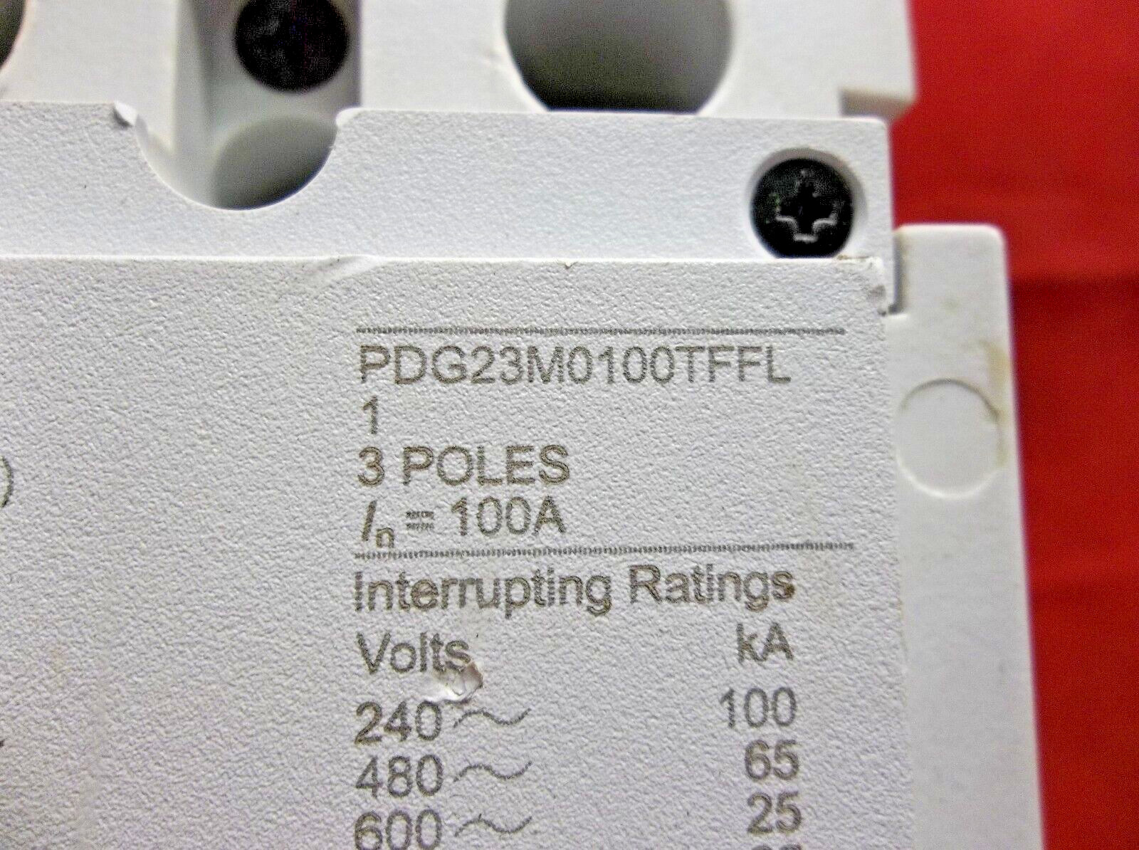 EATON PDG23M0100TFFL circuit breaker 3325C2