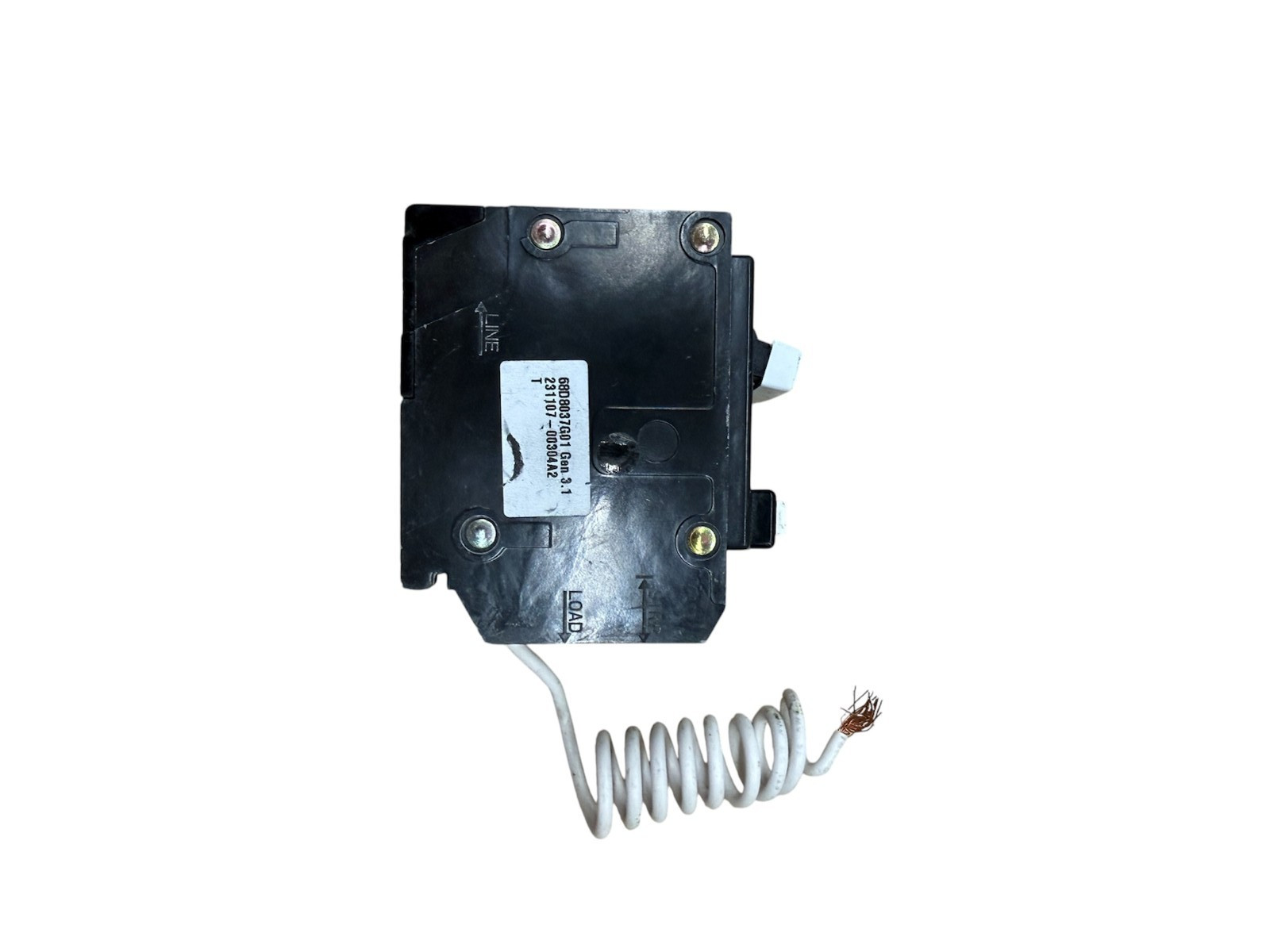 USED Eaton GFTCB215 15A 2-Pole GFCI Ground Fault Circuit Breaker