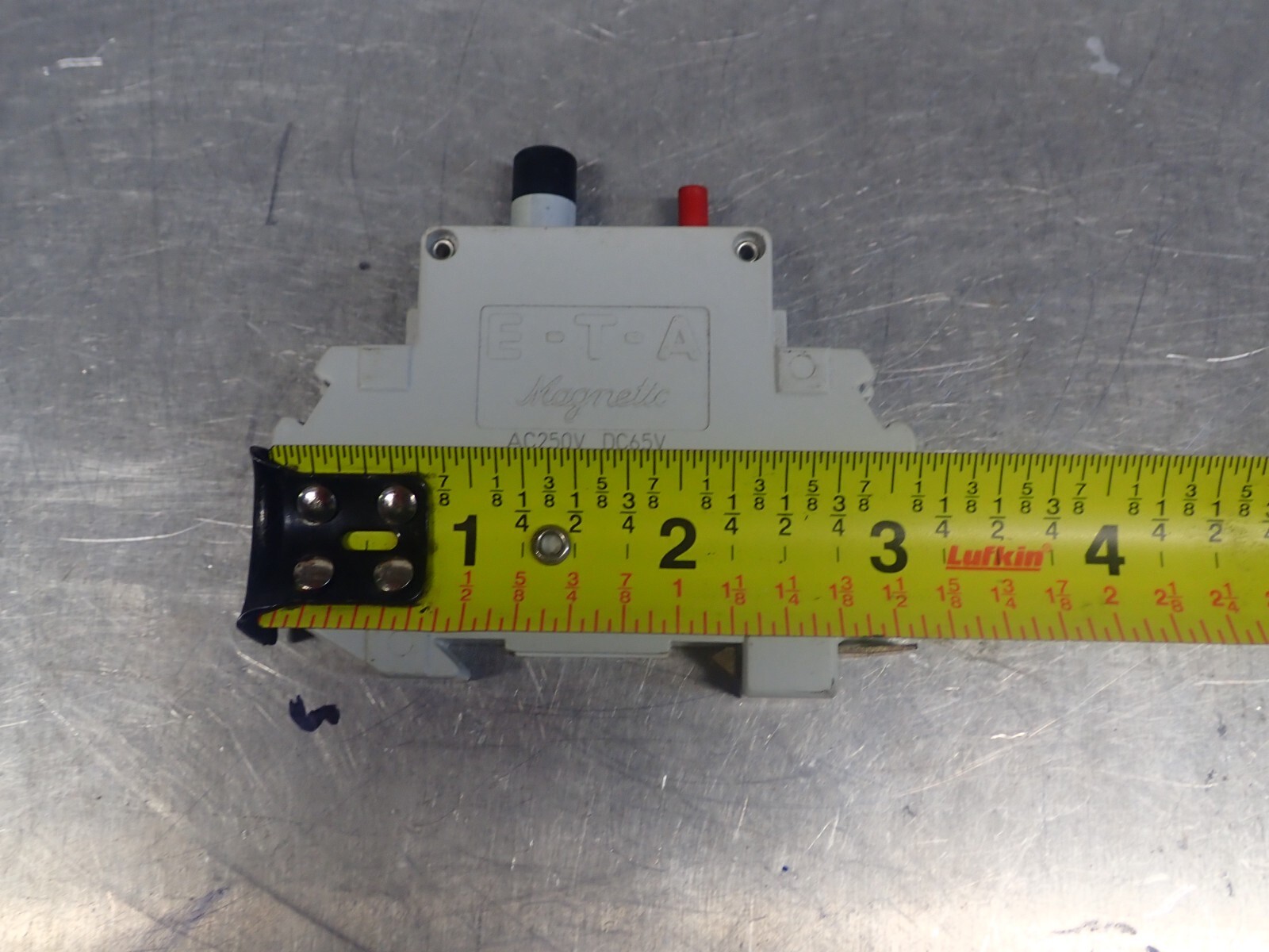 ETA 42-01 Circuit Breakers 1A AC250V DC65V New Old Stock (Lot of 6) See All Pics