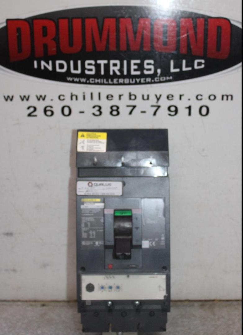 SQUARE D POWERPACT I-LINE CIRCUIT BREAKER LJA36400U31X 400 AMP 600 VAC 3-POLE