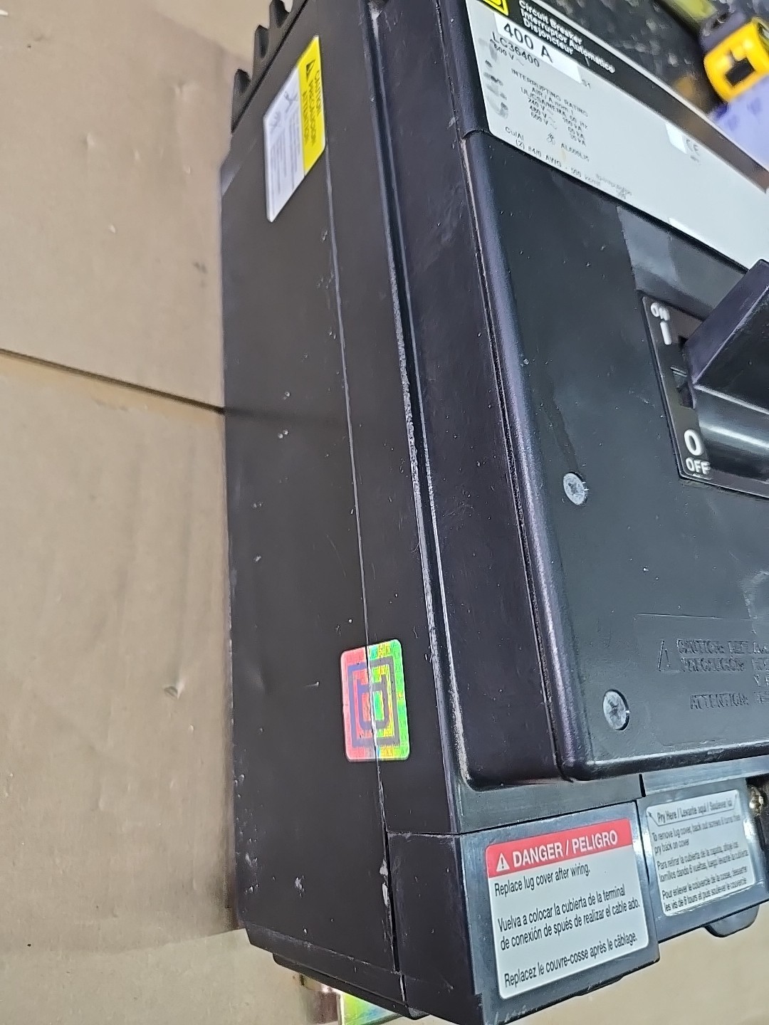 Square D LC 36400 Circuit Breaker