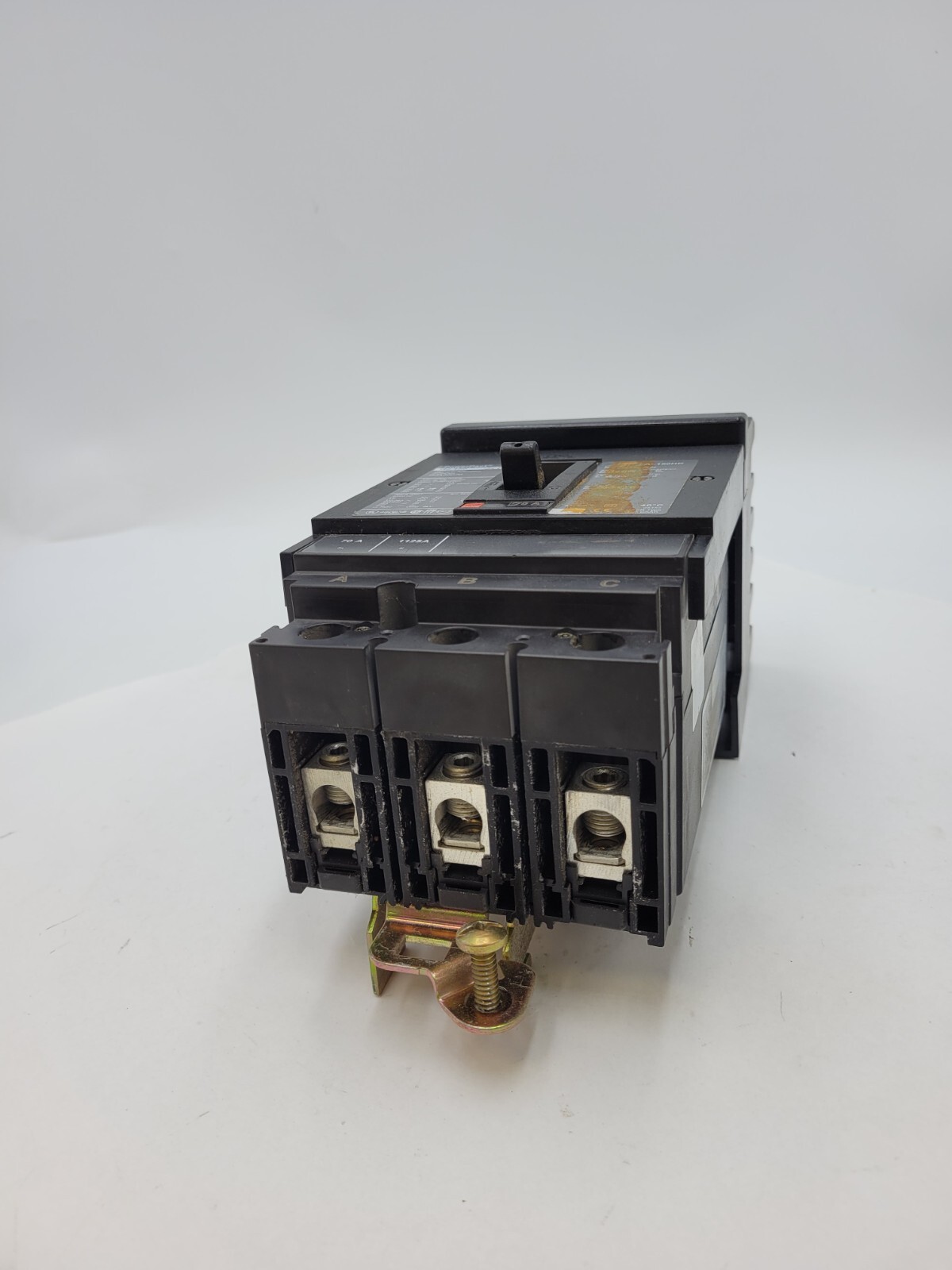 Square D HJA36070 PowerPacT I-Line Circuit Breaker 70A 600V 3P 3PH Type HJ150