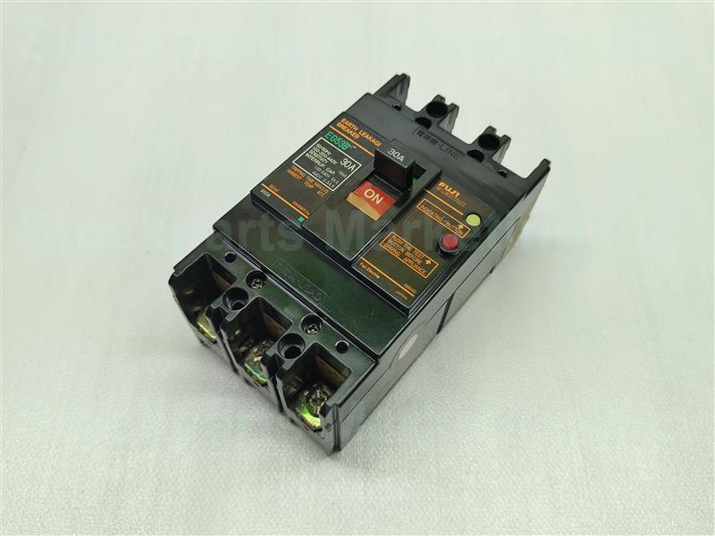 Fuji Electric EG53B Circuit Breaker 30A 3 Pole 100-200-440V 30 Days Warranty