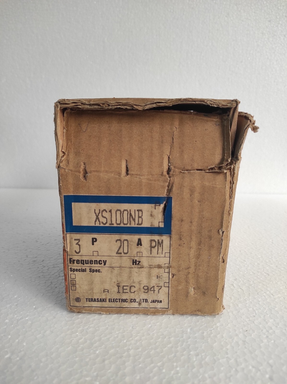 Terasaki TemBreak xs100nb / XS100NB 20A 3 Pole Circuit Breaker