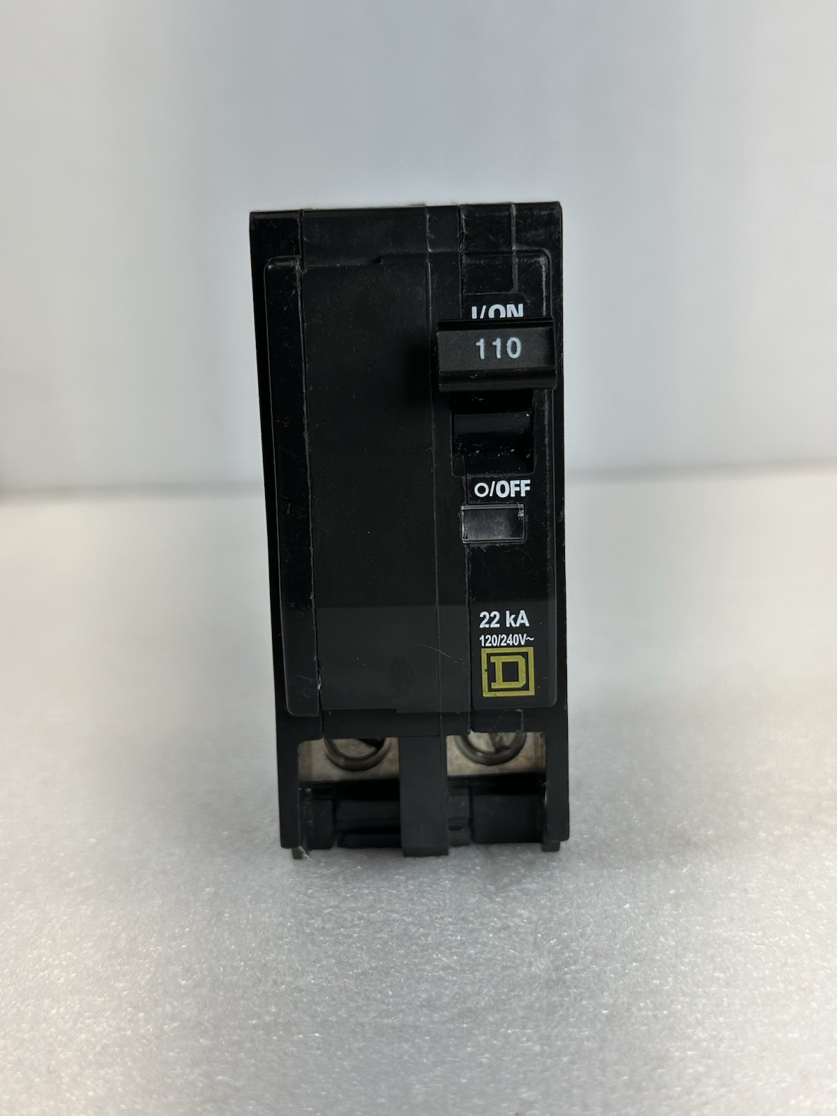 Square D QO2110VH 22K 2 Pole 110 Amp 120 240V AC QO Plug In Main Circuit Breaker