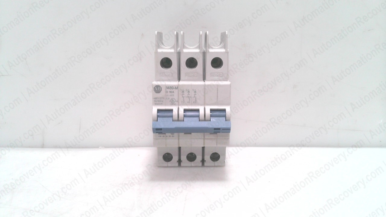 ALLEN BRADLEY 1489-M3D160 SERIES D, MINIATURE CIRCUIT BREAKER #345221