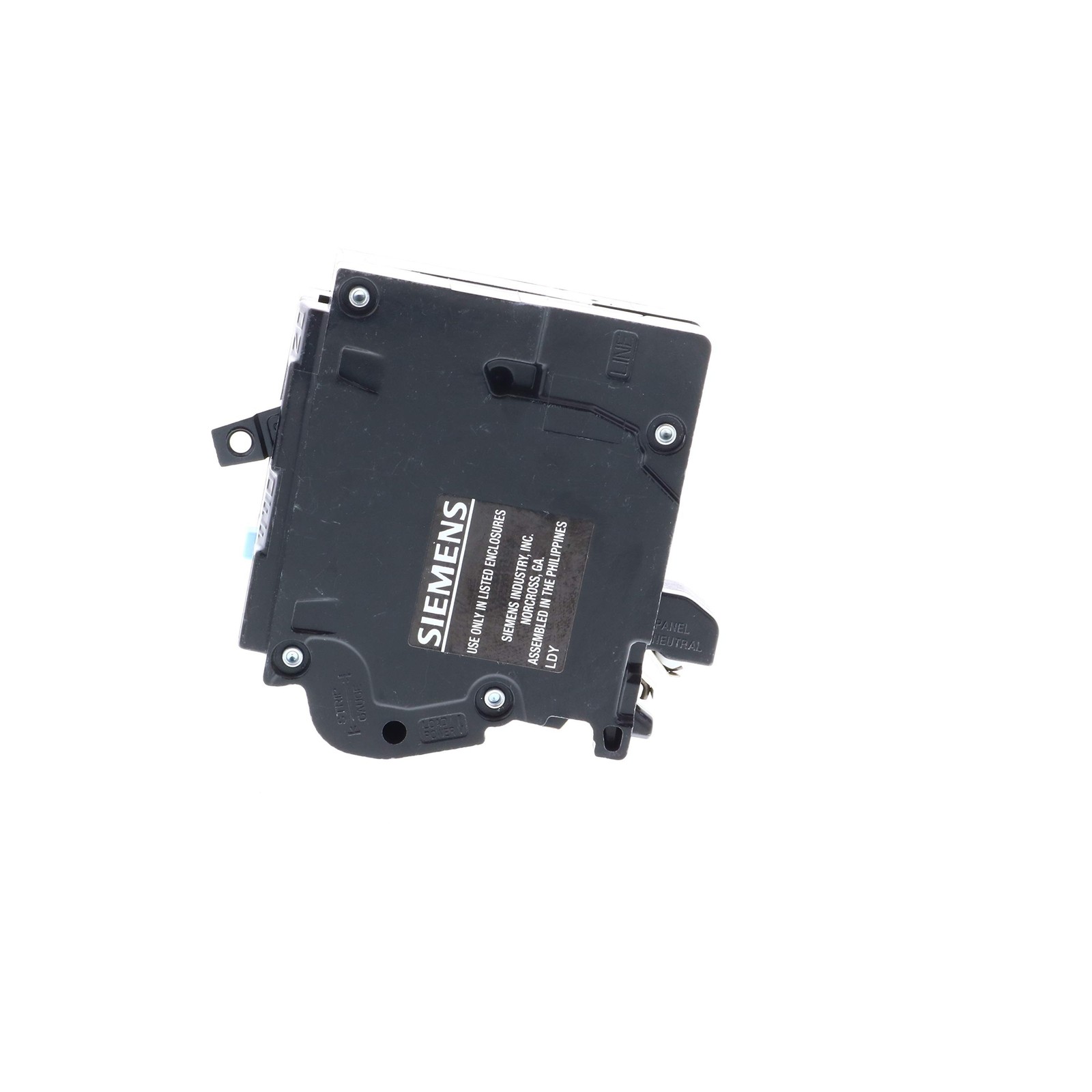 Siemens Q115DFN 15 Amp 1-Pole Dual Function (CAFCI/GFCI) Plug-On Neutral Circ…